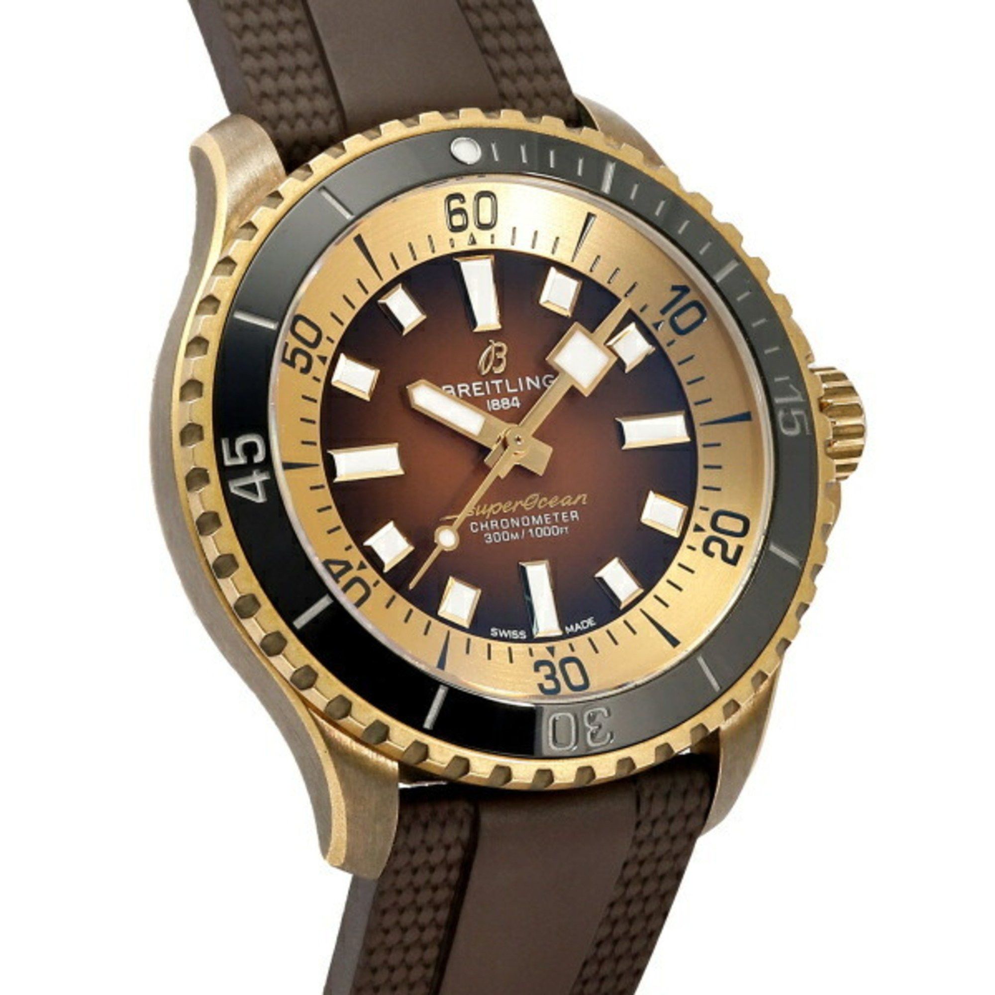 Breitling BREITLING Superocean Automatic 44 N17376201Q1S1 Brown Dial Men's Watch __ Size ONE SIZE - 2 Thumbnail