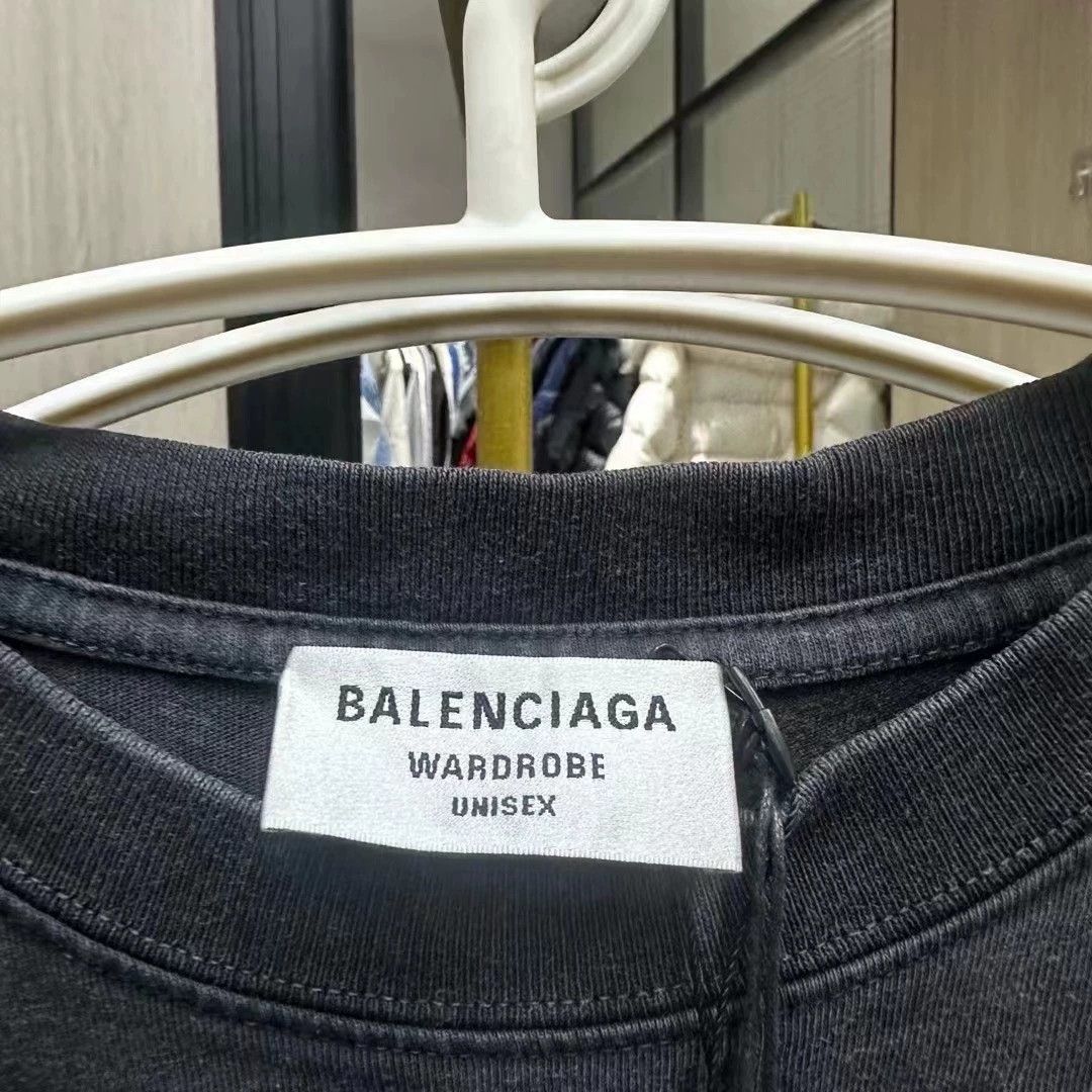 Balenciaga Balenciaga Embroidered logo short sleeves Size US XS / EU 42 / 0 - 2 Thumbnail