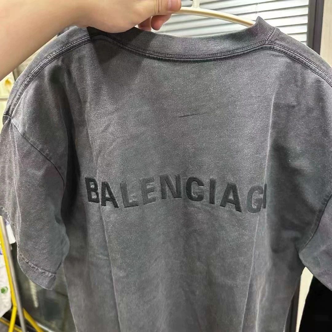 Balenciaga Balenciaga Embroidered logo short sleeves Size US XS / EU 42 / 0 - 5 Thumbnail