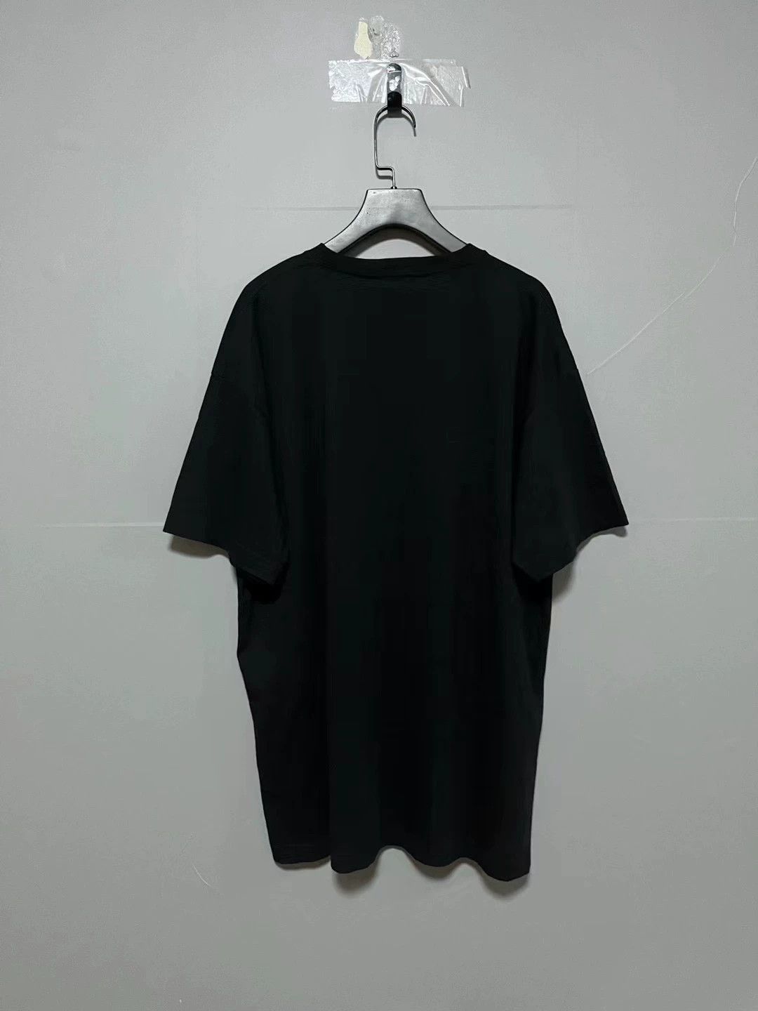 Balenciaga Black and White Logo Short Sleeve