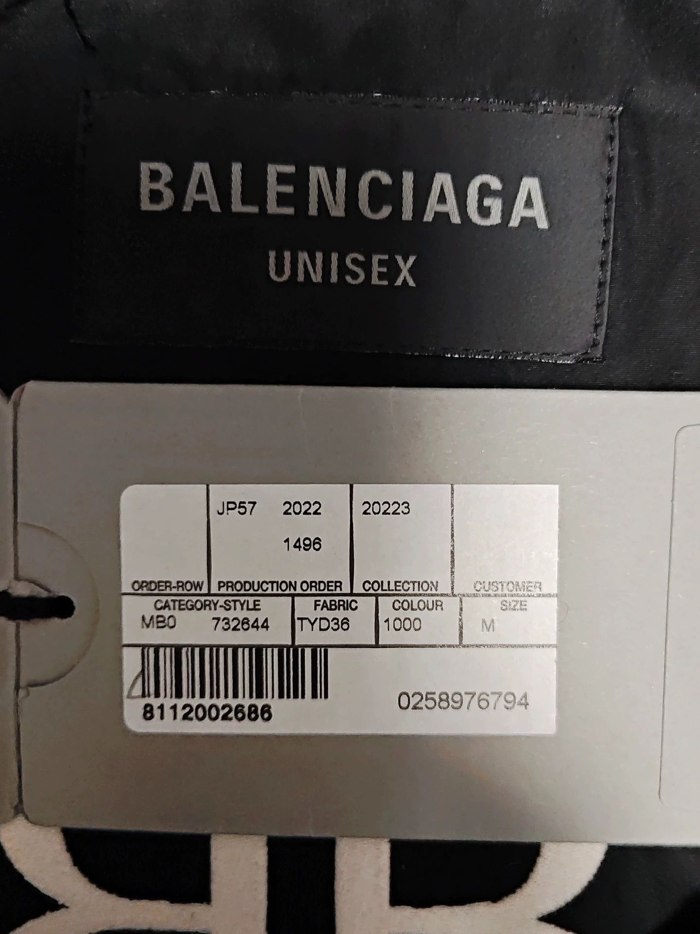 Balenciaga Balenciaga 23fall Be Different Double B Hooded Jacket Size US M / EU 48-50 / 2 - 6 Thumbnail