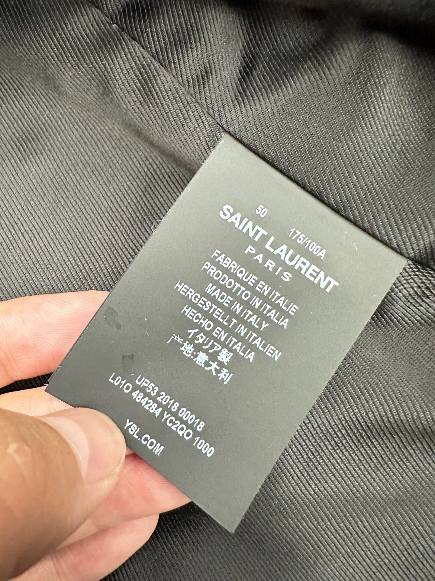Saint Laurent Paris Saint Laurent Paris L01 leather jacket Size US M / EU 48-50 / 2 - 4 Thumbnail