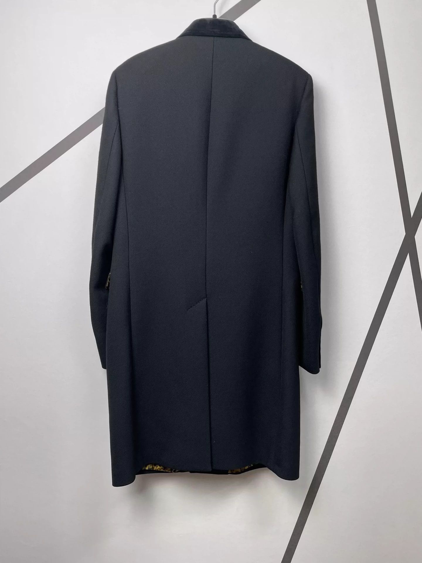 Saint Laurent Paris Saint Laurent Paris 16th autumn/winter silk lined wool coat Size US S / EU 44-46 / 1 - 2 Thumbnail