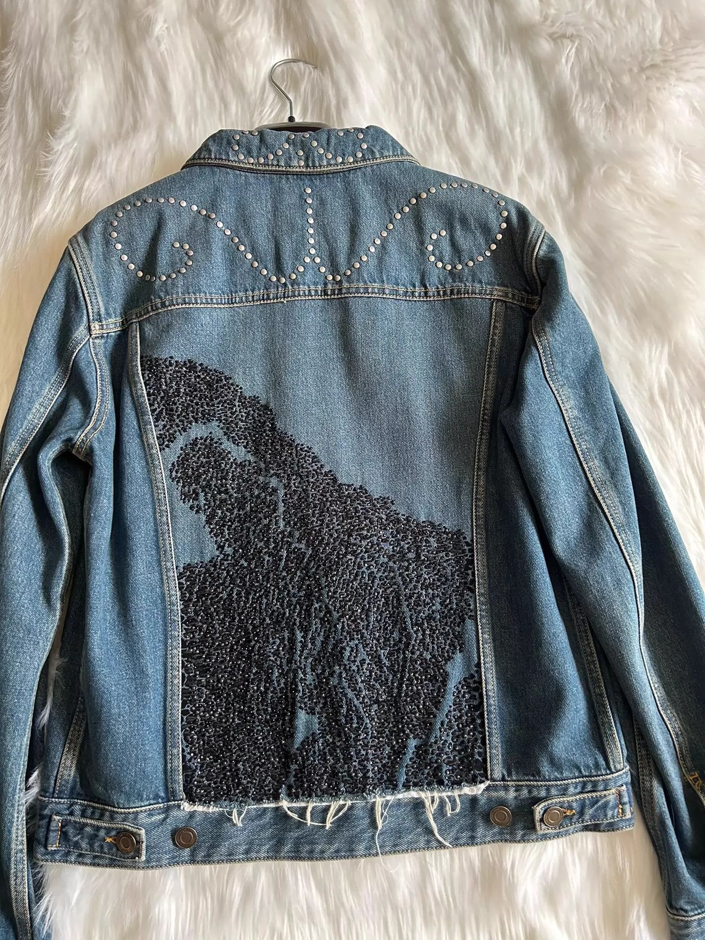 Saint Laurent Paris Saint Laurent Paris Diamond denim jacket Size US L / EU 52-54 / 3 - 3 Thumbnail