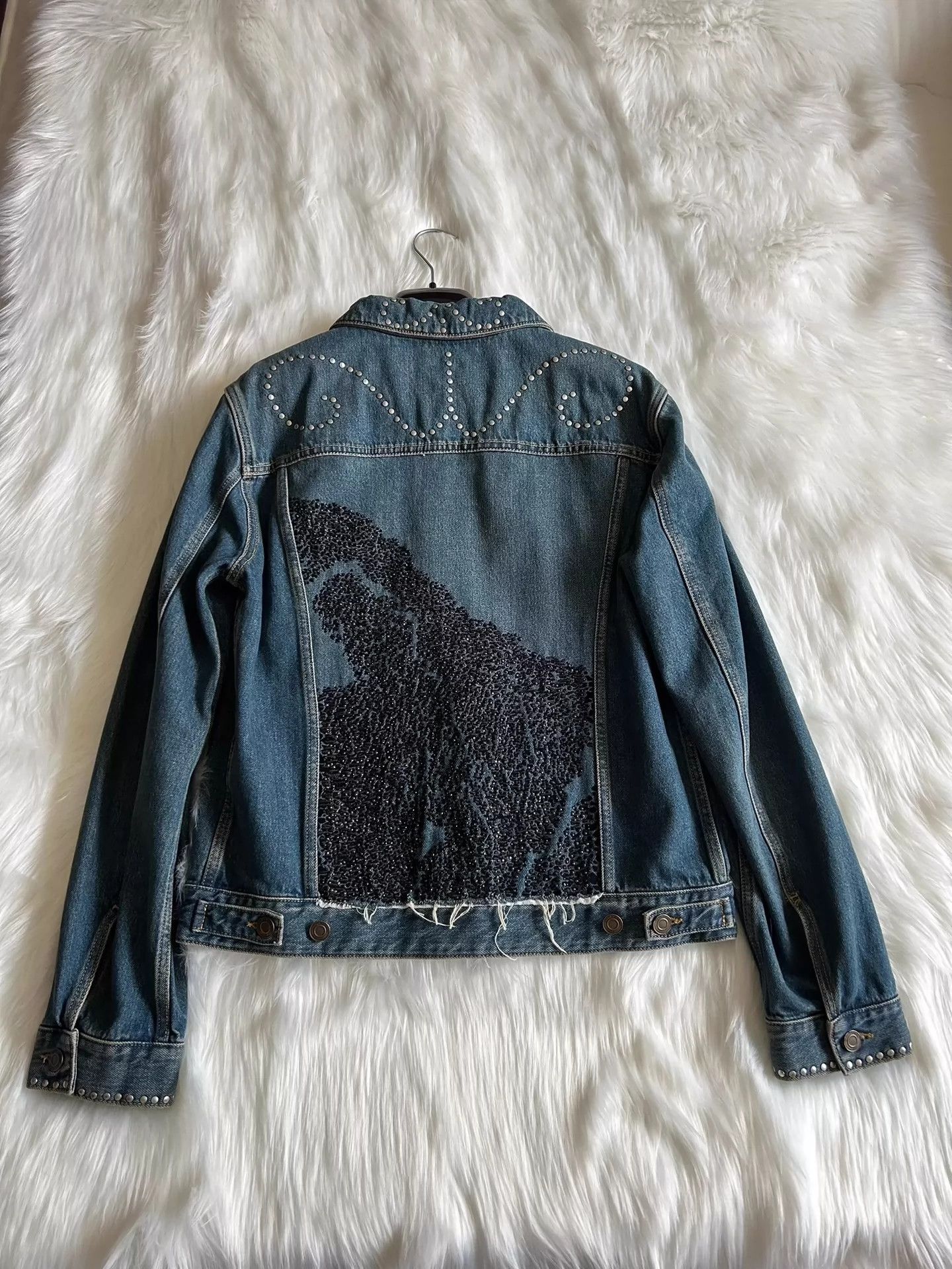 Saint Laurent Paris Saint Laurent Paris Diamond denim jacket Size US L / EU 52-54 / 3 - 2 Thumbnail