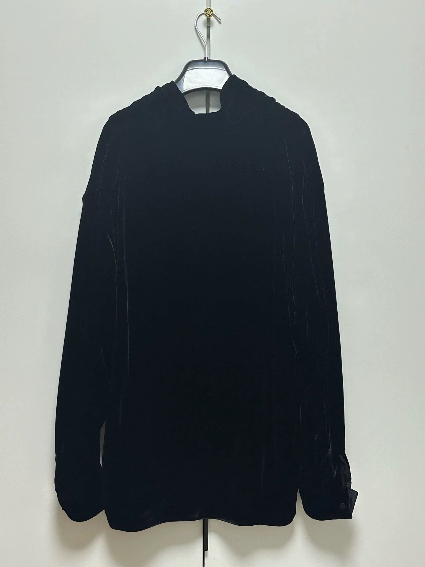 Saint Laurent Paris Saint Laurent Paris Qingguo collar mulberry silk shirt Size US L / EU 52-54 / 3 - 2 Thumbnail