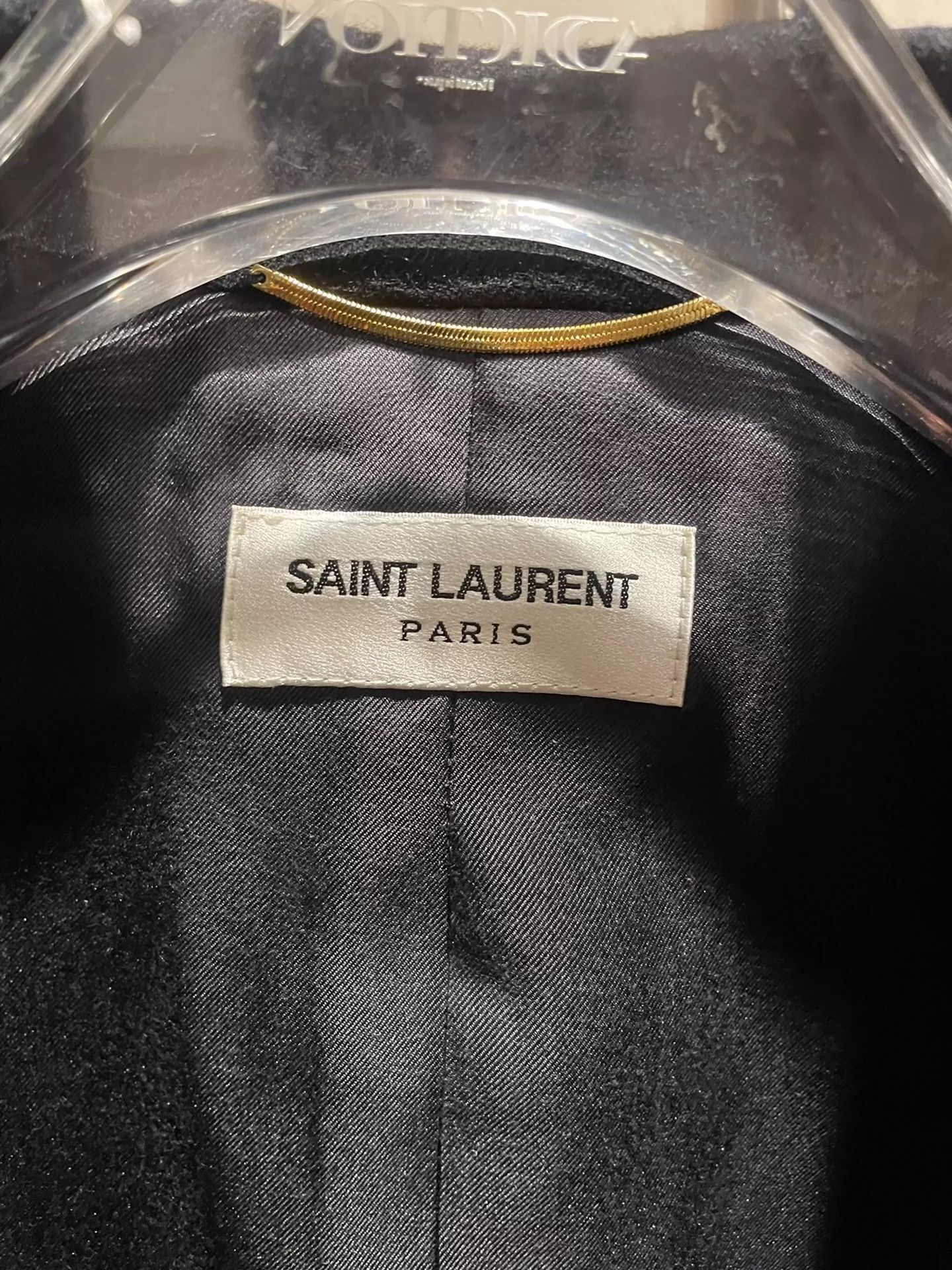 Saint Laurent Paris Saint Laurent Paris College style slim fit suit jacket Size US XXS / EU 40 - 2 Thumbnail