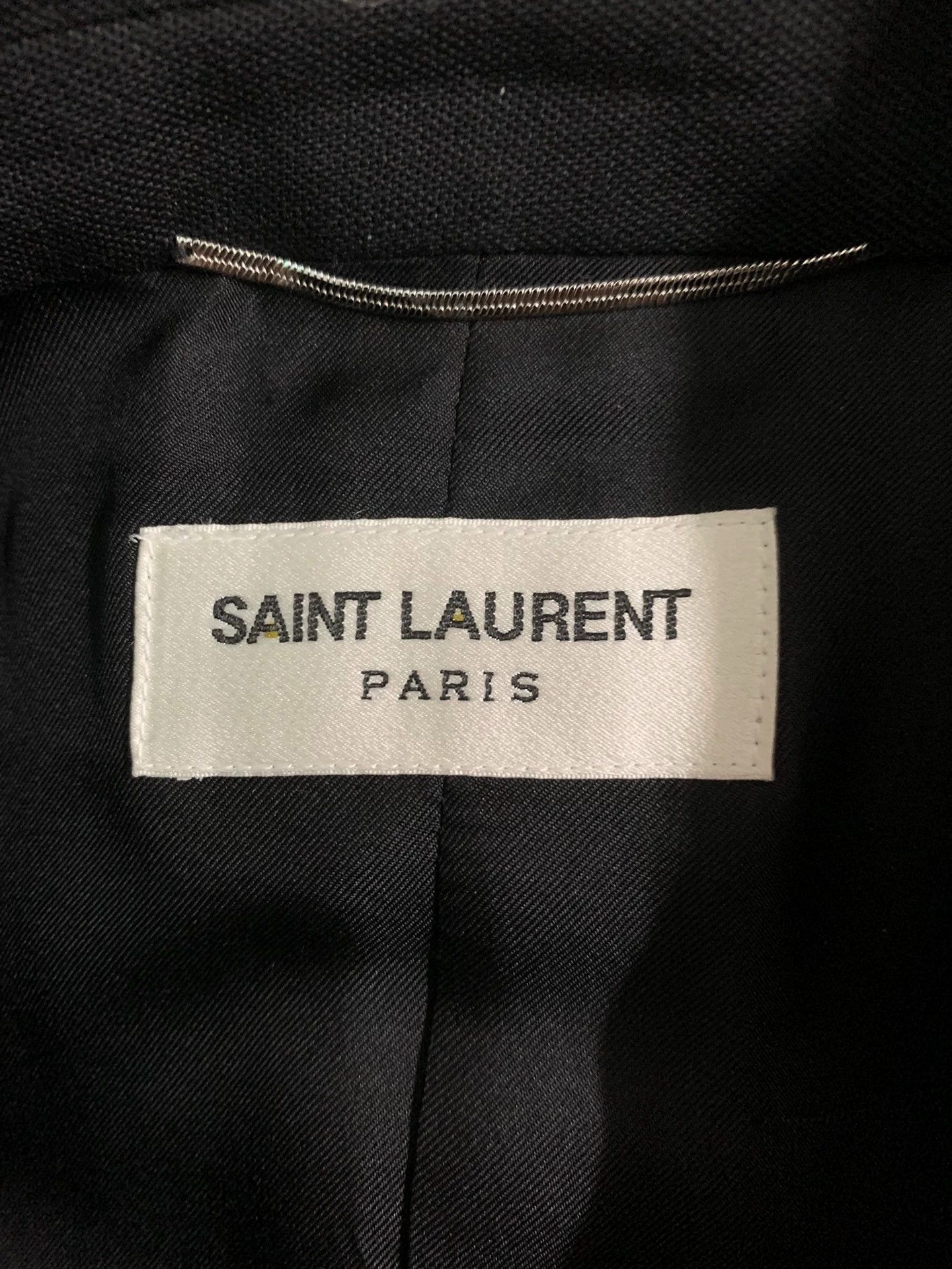 Saint Laurent Paris Saint Laurent Paris Heavy duty wool suit jacket Size US M / EU 48-50 / 2 - 3 Thumbnail