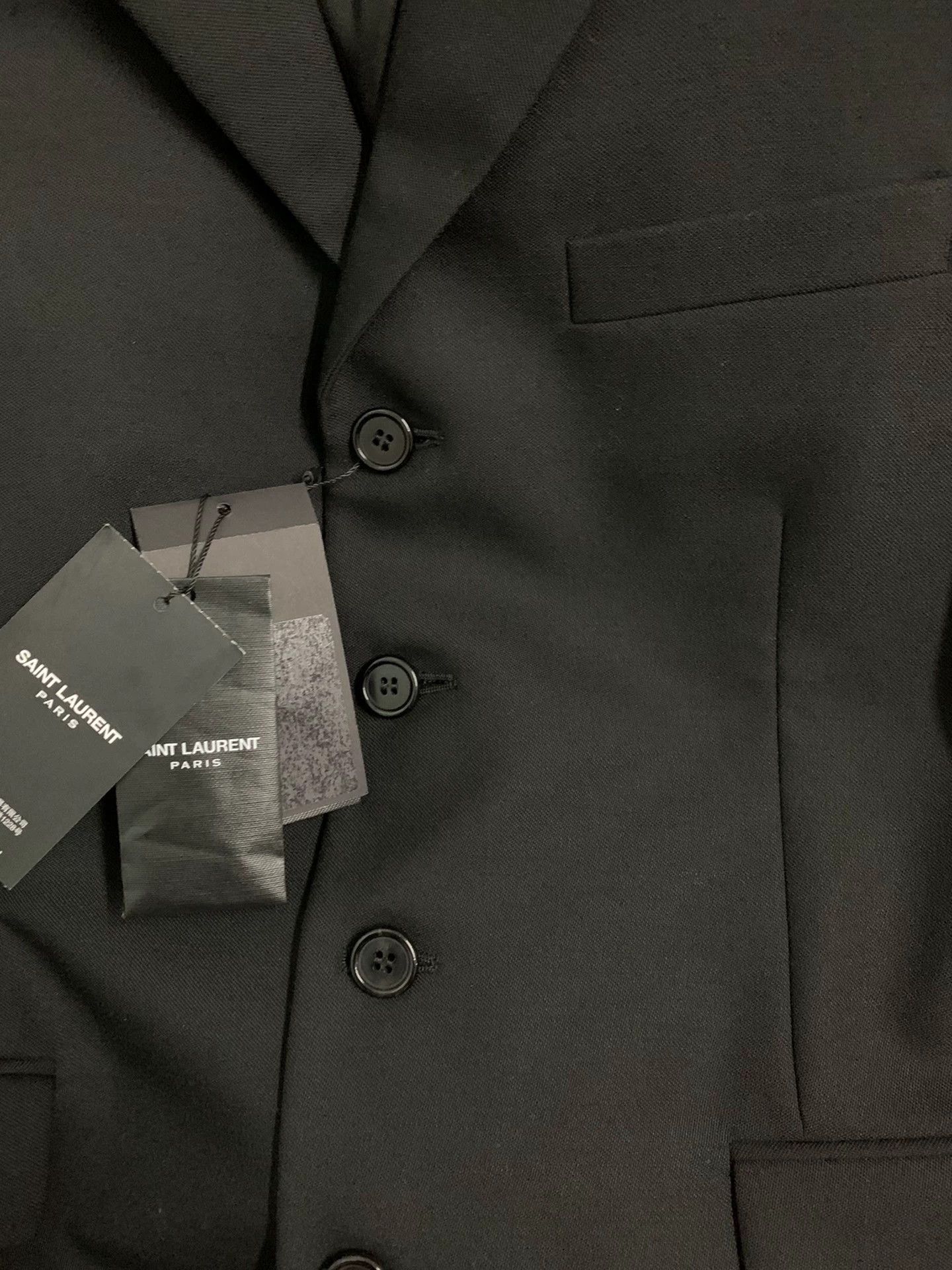 Saint Laurent Paris Saint Laurent Paris Heavy duty wool suit jacket Size US M / EU 48-50 / 2 - 4 Thumbnail