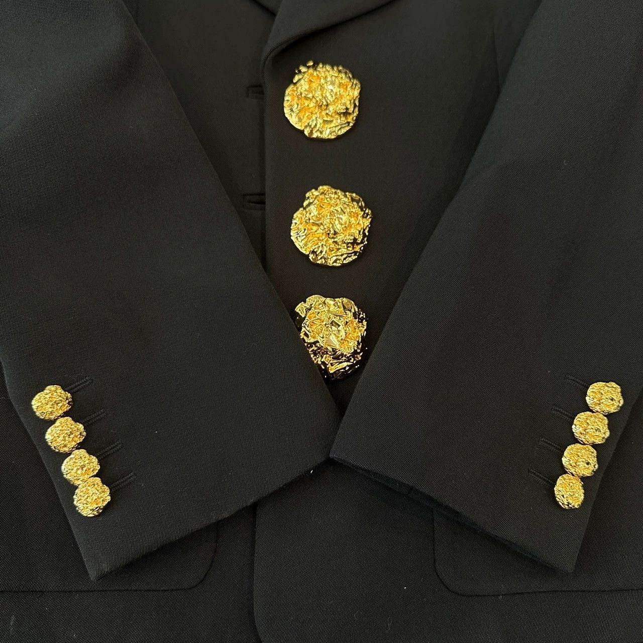 Saint Laurent Paris Saint Laurent Paris Metal buckle suit jacket Size US XXS / EU 40 - 4 Thumbnail