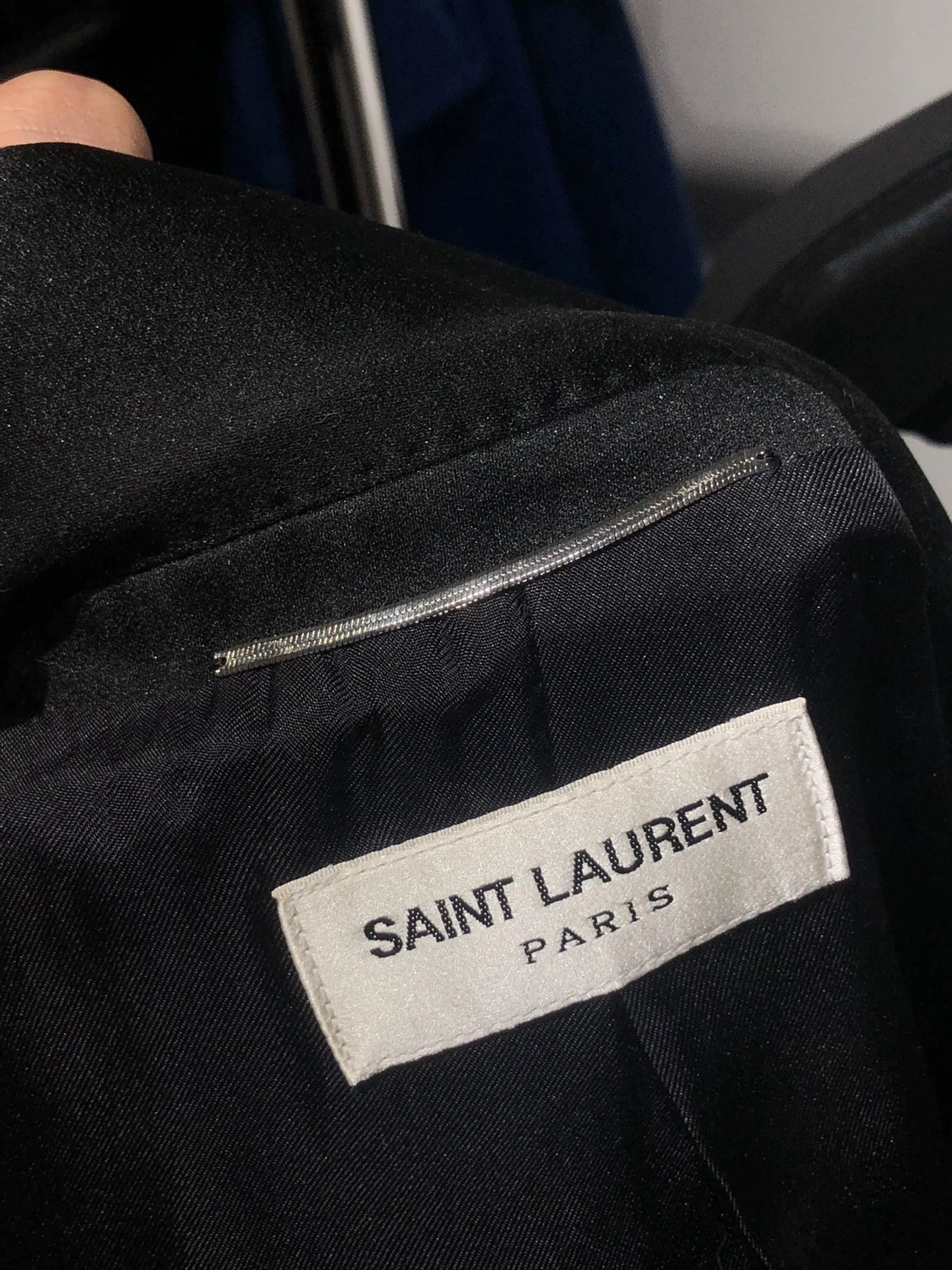 Saint Laurent Paris Saint Laurent Paris Qingguo collar first year suit jacket Size US M / EU 48-50 / 2 - 3 Thumbnail