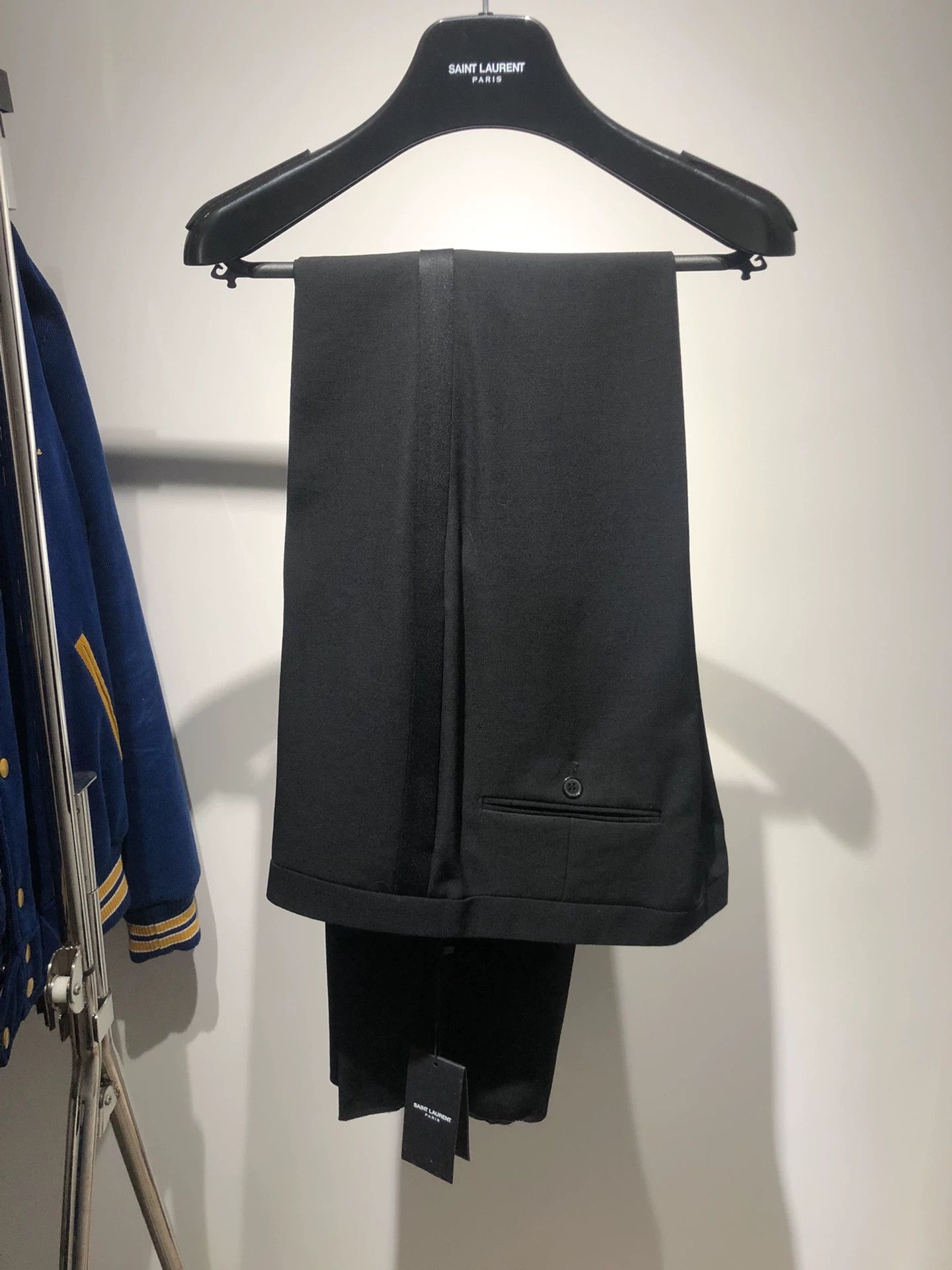 Saint Laurent Paris Saint Laurent Paris Qingguo collar first year suit jacket Size US M / EU 48-50 / 2 - 7 Thumbnail