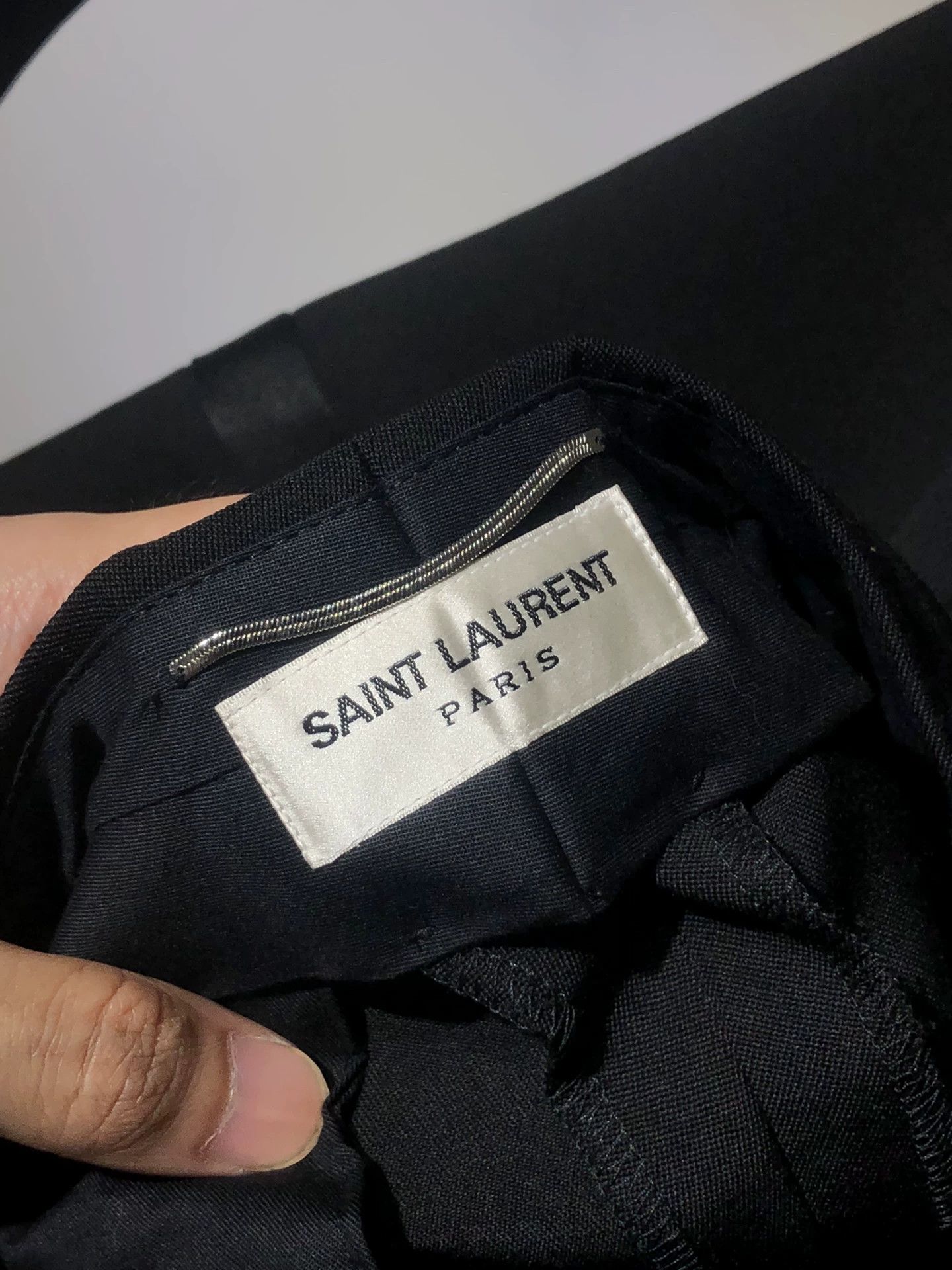 Saint Laurent Paris Saint Laurent Paris Qingguo collar first year suit jacket Size US M / EU 48-50 / 2 - 8 Thumbnail