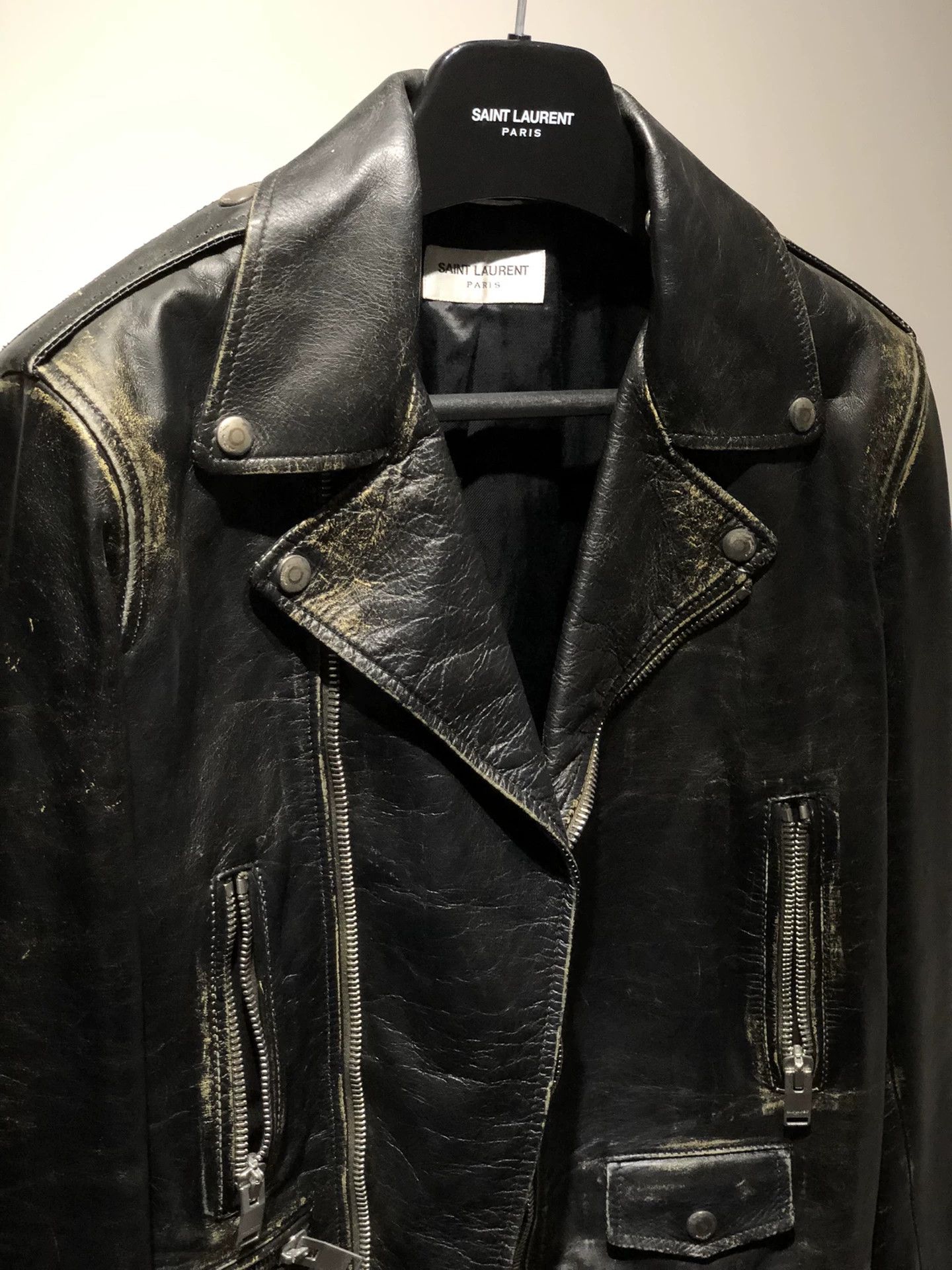 Saint Laurent Paris Saint Laurent Paris L01 vintage tassel leather jacket Size US M / EU 48-50 / 2 - 3 Thumbnail