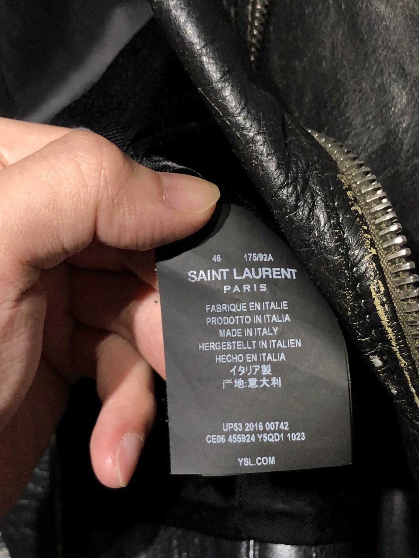 Saint Laurent Paris Saint Laurent Paris L01 vintage tassel leather jacket Size US M / EU 48-50 / 2 - 4 Thumbnail