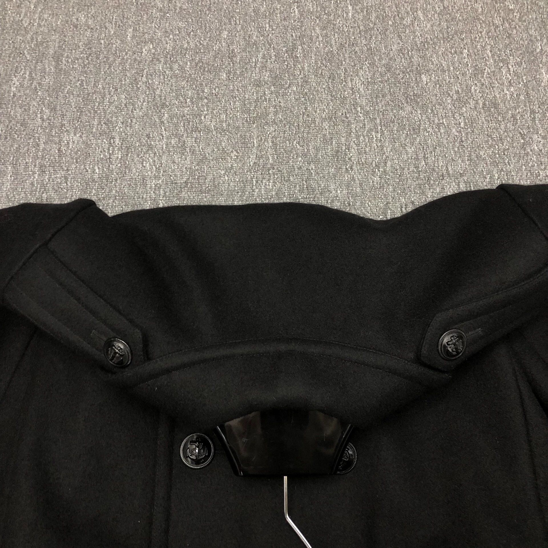 Saint Laurent Paris Saint Laurent Paris 14fw Navy Anchor Double breasted Coat Size US S / EU 44-46 / 1 - 5 Thumbnail
