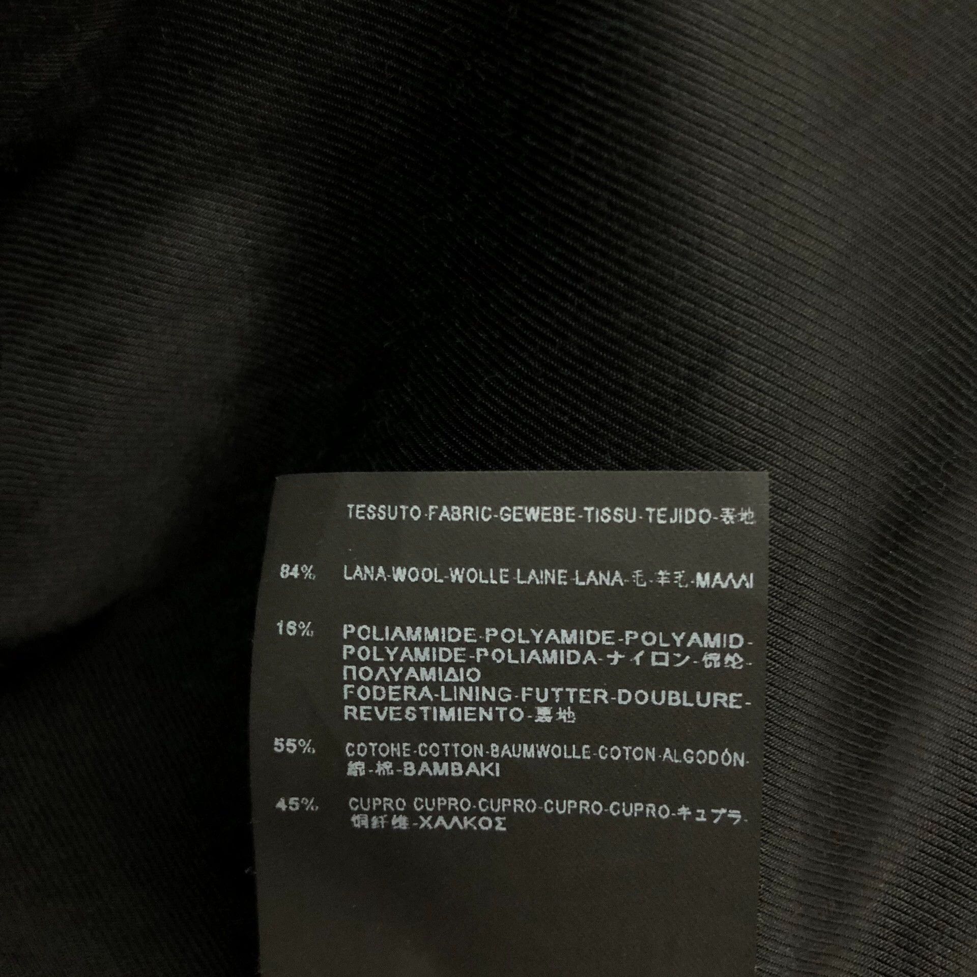 Saint Laurent Paris Saint Laurent Paris 14fw Navy Anchor Double breasted Coat Size US S / EU 44-46 / 1 - 8 Thumbnail