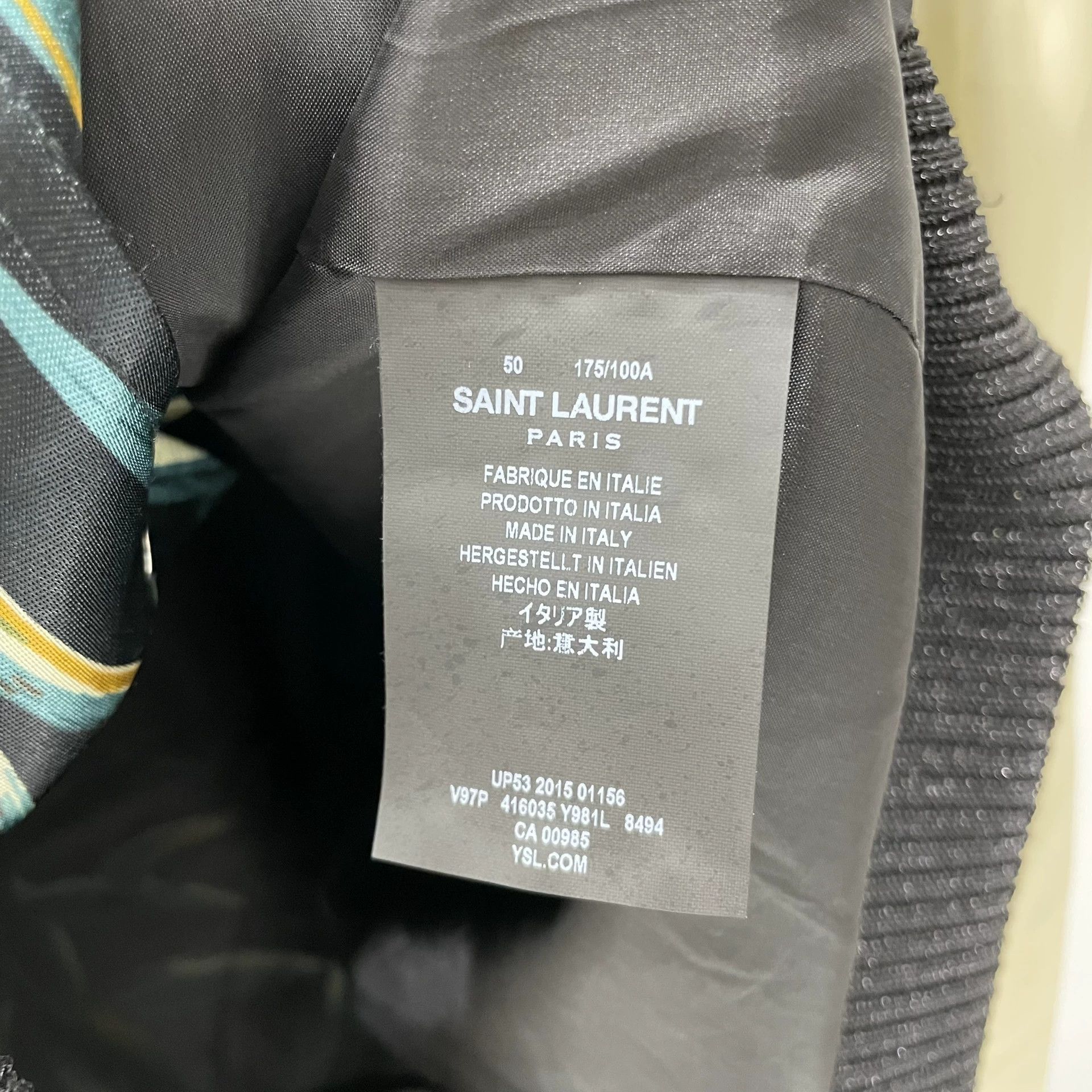 Saint Laurent Paris Saint Laurent Paris Tiger Eagle Silk Jacket Size US M / EU 48-50 / 2 - 5 Thumbnail