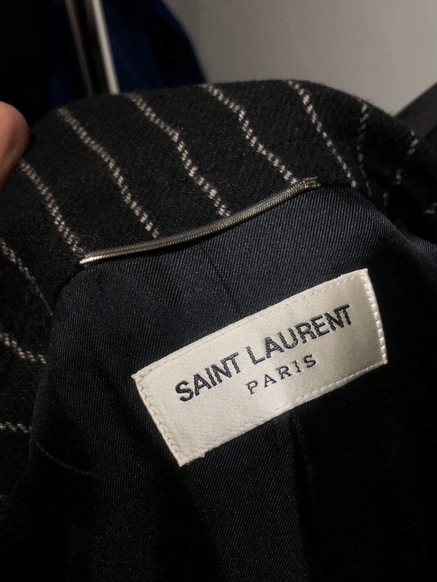 Saint Laurent Paris Saint Laurent Paris Striped suit jacket Size US M / EU 48-50 / 2 - 6 Thumbnail