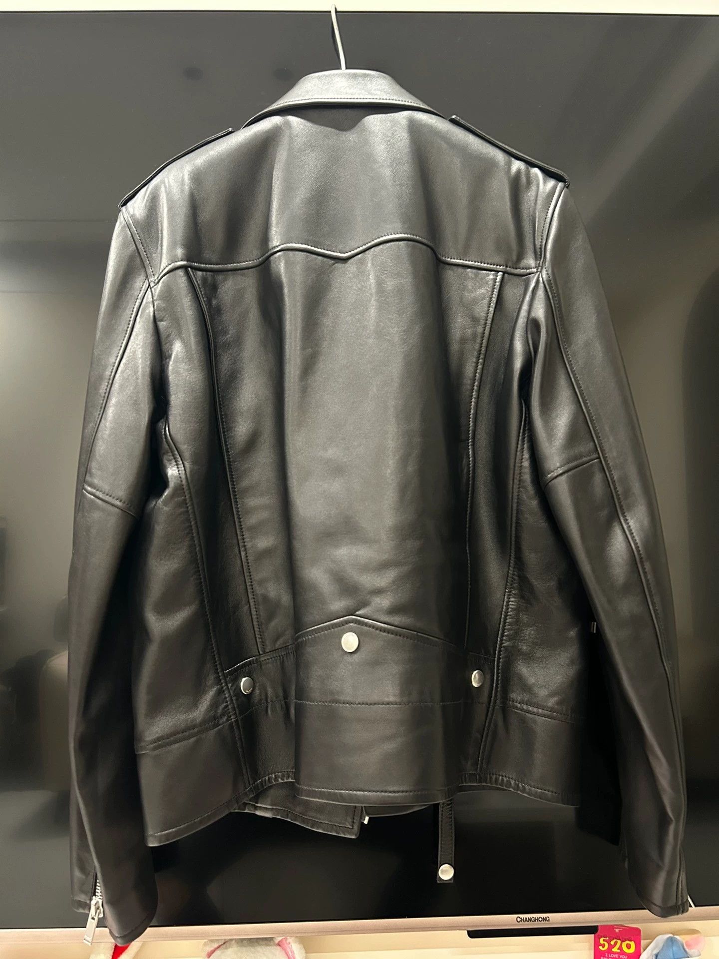 Saint Laurent Paris Saint Laurent Paris 20fwL01 leather jacket Size US L / EU 52-54 / 3 - 4 Thumbnail
