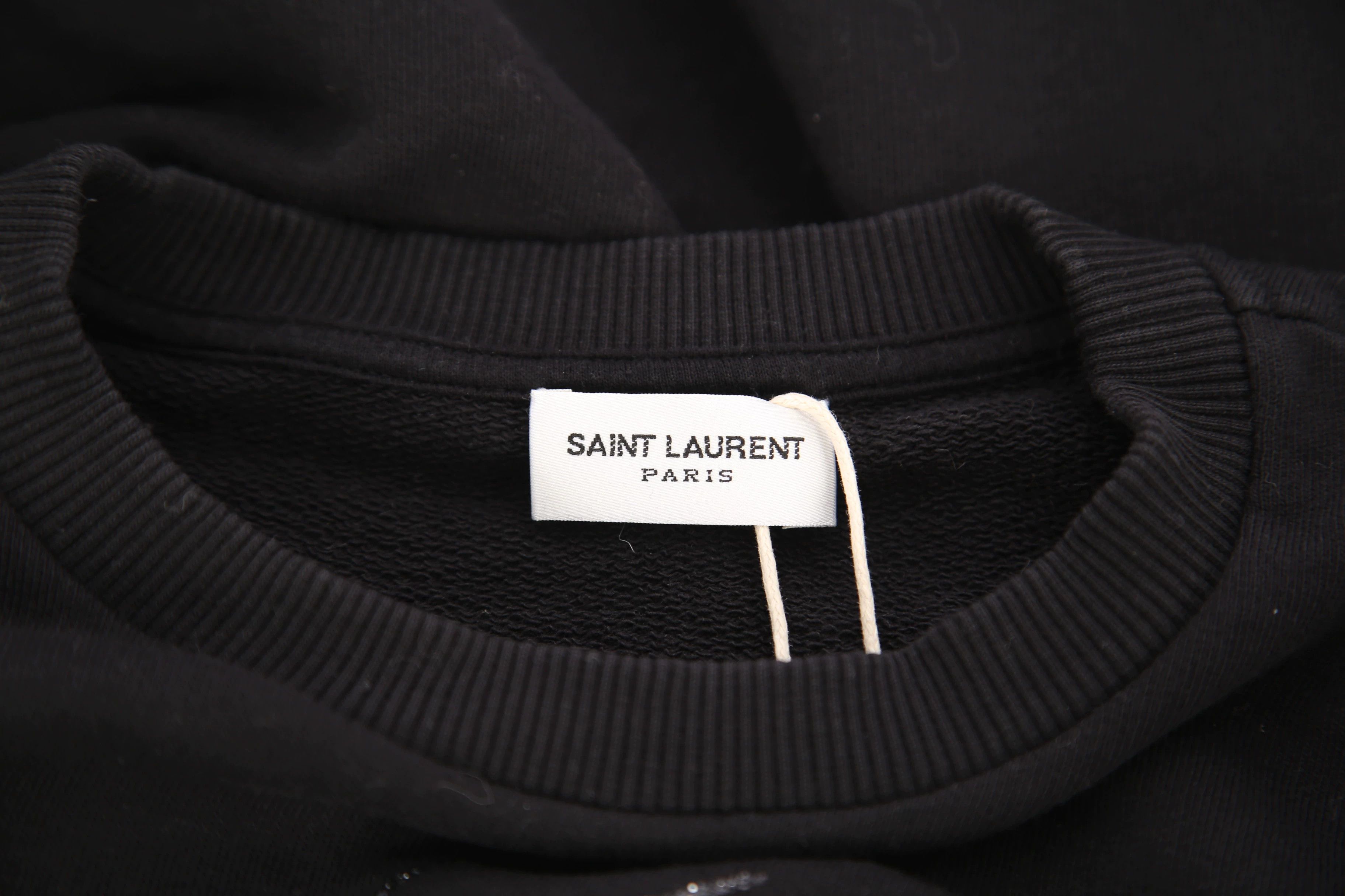 Saint Laurent Paris Saint Laurent Paris Line hoodie Size US XL / EU 56 / 4 - 3 Thumbnail
