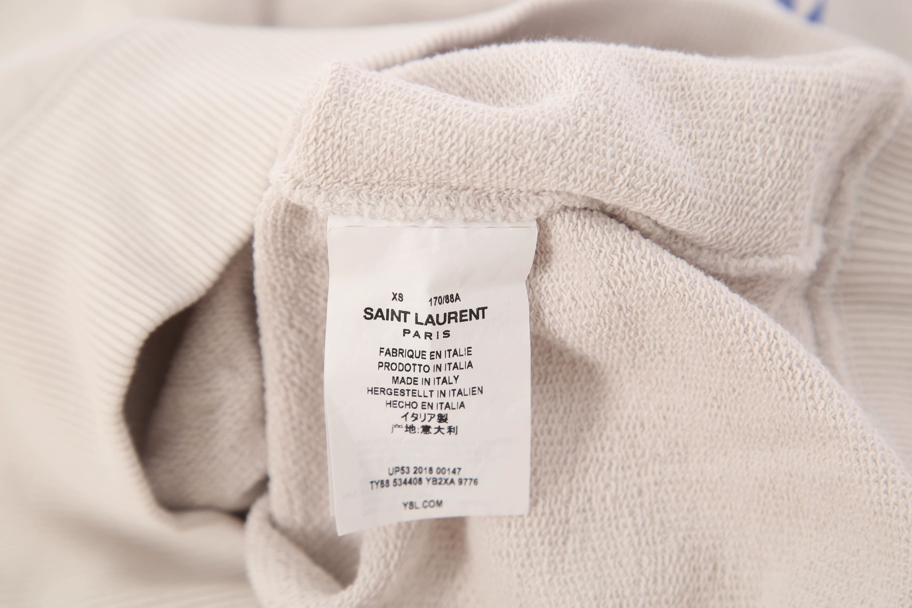 Saint Laurent Paris Saint Laurent Paris Letter hoodie Size US XS / EU 42 / 0 - 9 Thumbnail