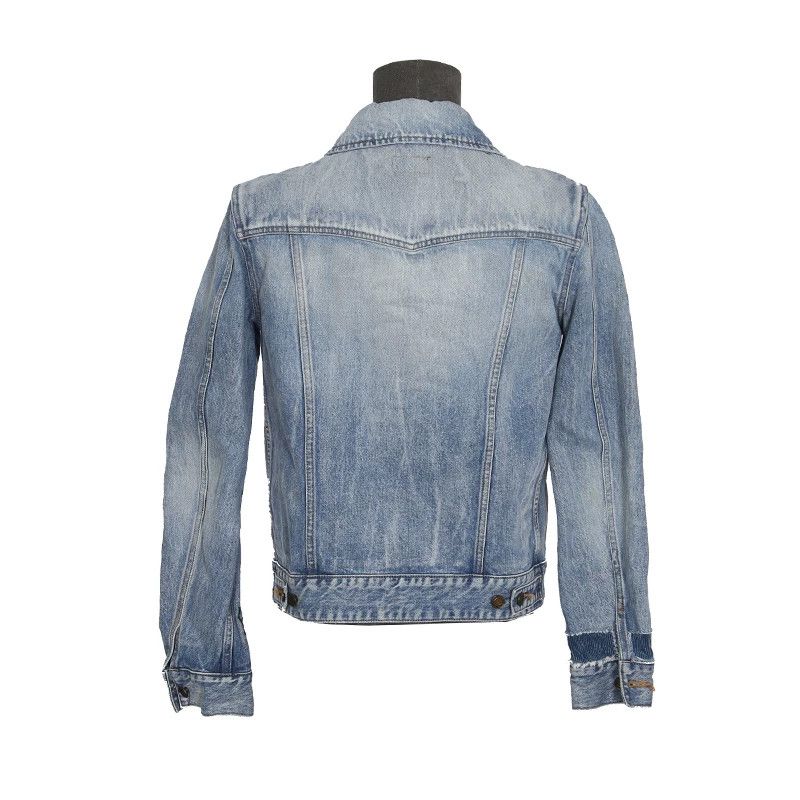 Saint Laurent Paris Saint Laurent Paris Denim jacket Size US M / EU 48-50 / 2 - 2 Thumbnail