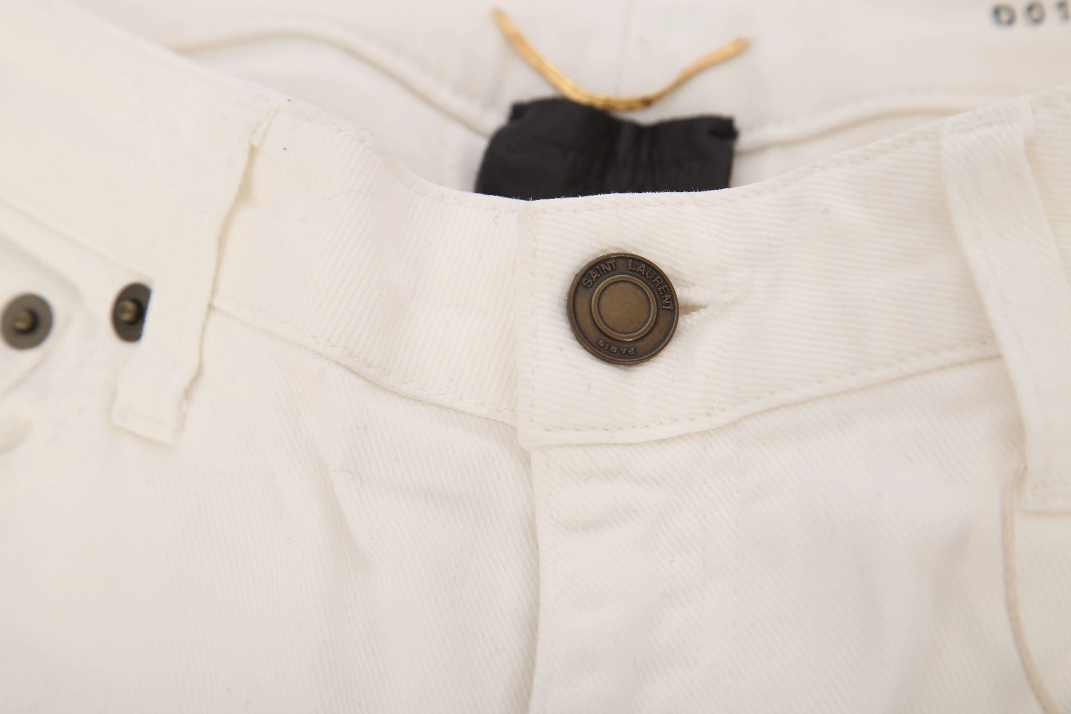 Saint Laurent Paris Saint Laurent Paris White casual pants Size US 29 - 5 Thumbnail