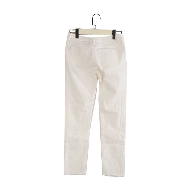 Saint Laurent Paris Saint Laurent Paris White casual pants Size US 29 - 2 Thumbnail