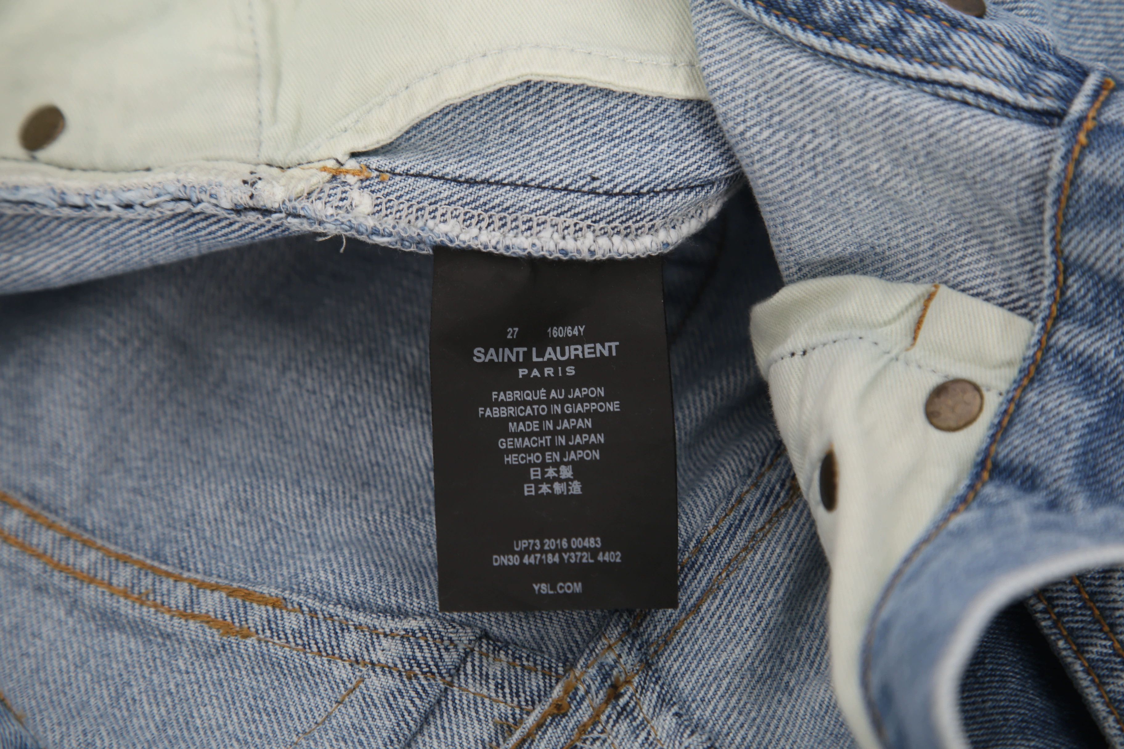 Saint Laurent Paris Saint Laurent Paris Classic jeans Size US 27 - 8 Thumbnail
