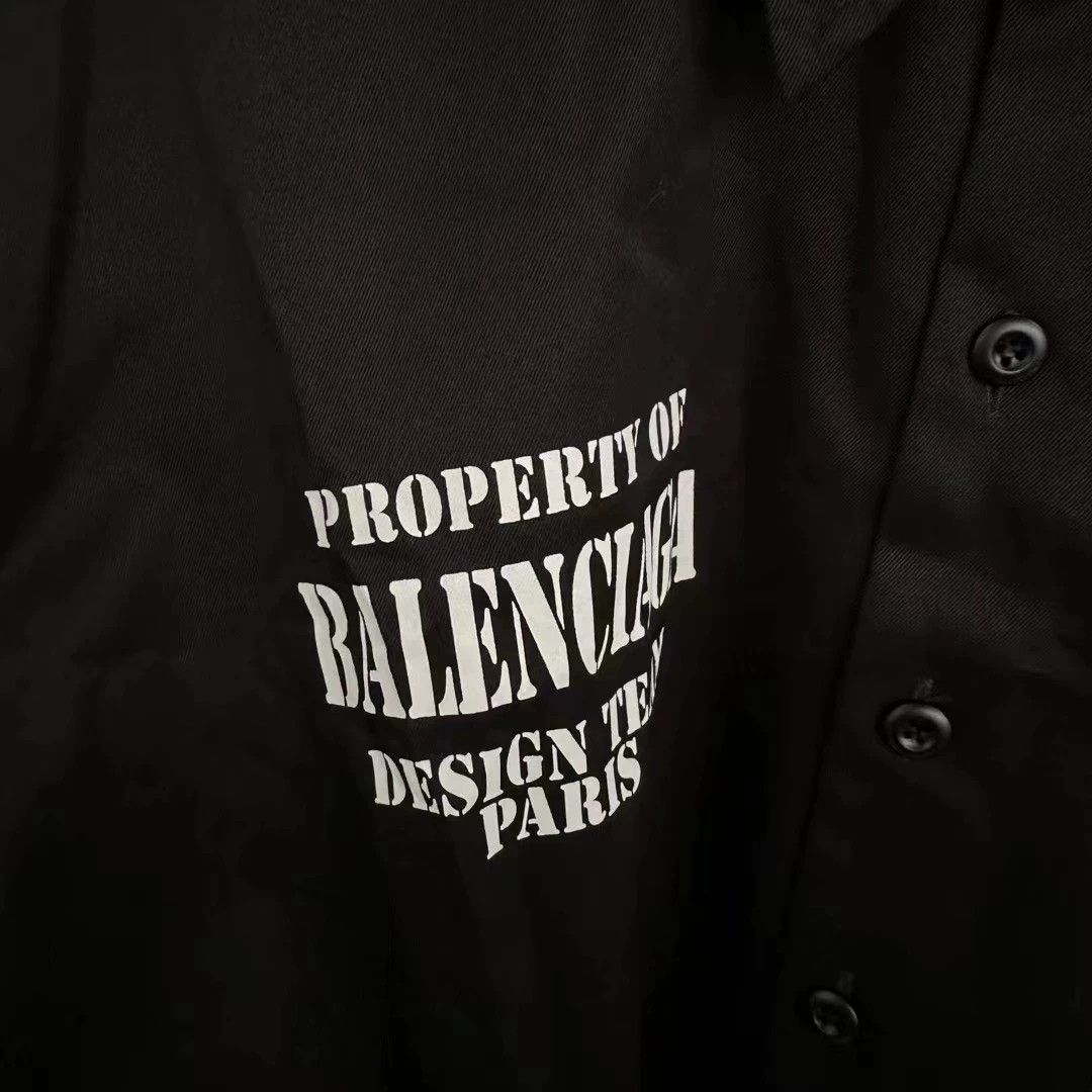 Balenciaga Balenciaga new letter shirt short sleeved Size US S / EU 44-46 / 1 - 3 Thumbnail