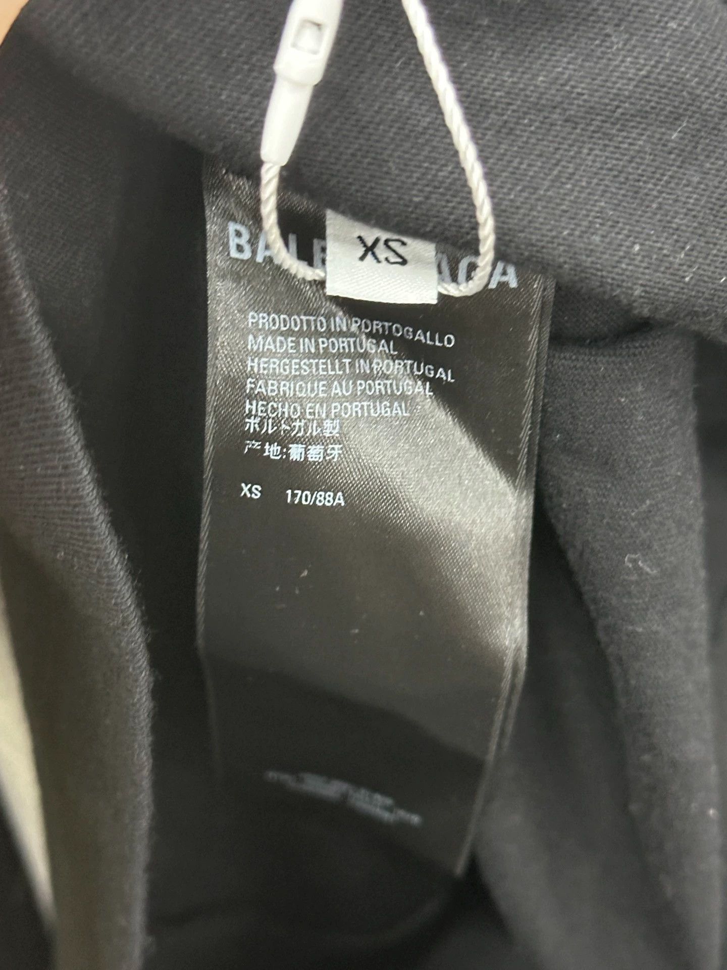 Balenciaga Balenciaga latest black embroidered cola short sleeved shirt Size US XS / EU 42 / 0 - 4 Thumbnail