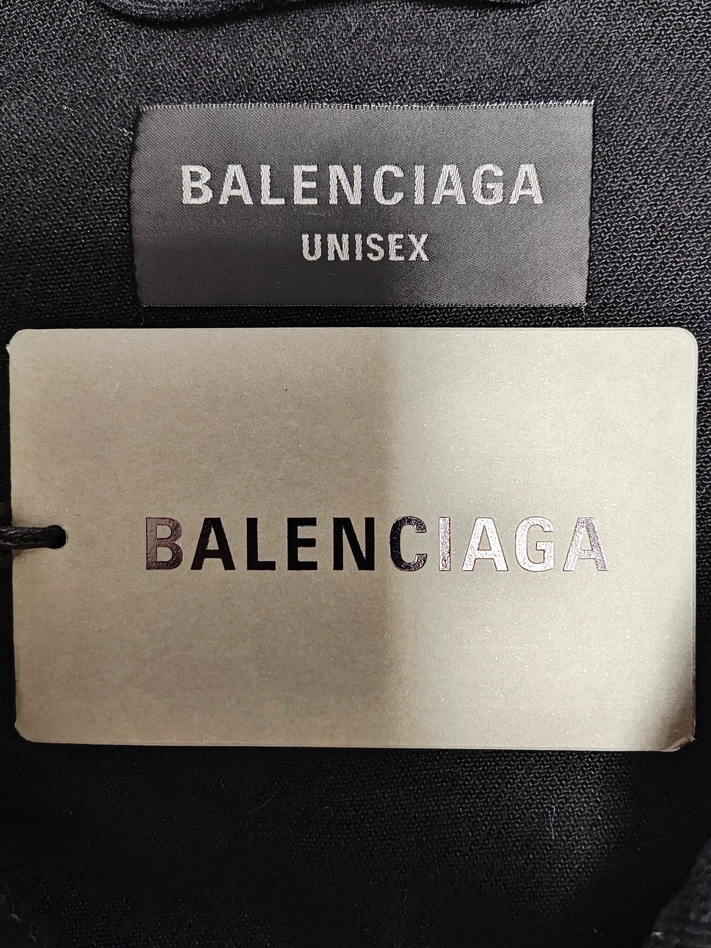 Balenciaga Balenciaga 23ss adhesive tape TAPE TYPE embossed paper denim jacket Size US S / EU 44-46 / 1 - 5 Thumbnail