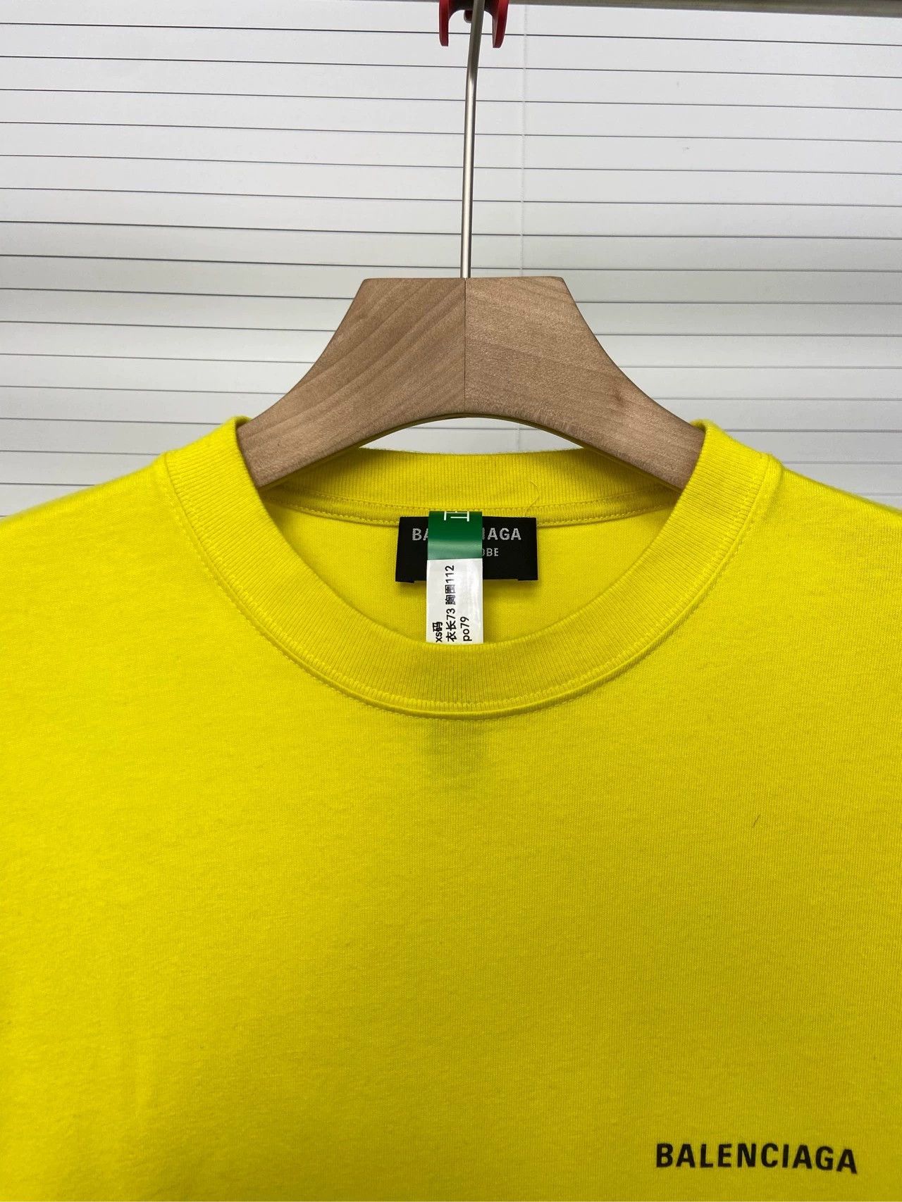 Balenciaga Balenciaga FW21 Logo print retro plain short sleeved shirt Size US XS / EU 42 / 0 - 4 Thumbnail