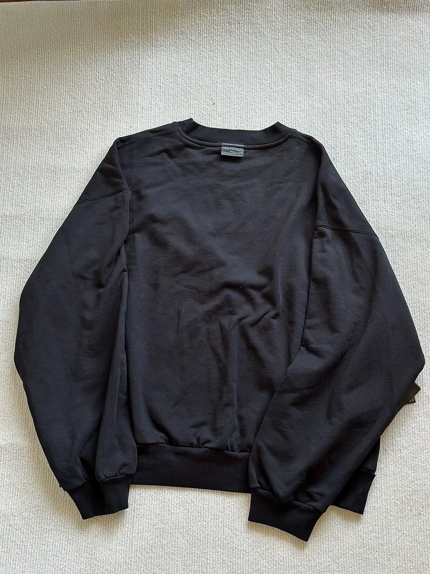 Balenciaga Balenciaga Mirror Logo Apple Embroidered Long Sleeve Size US M / EU 48-50 / 2 - 8 Thumbnail