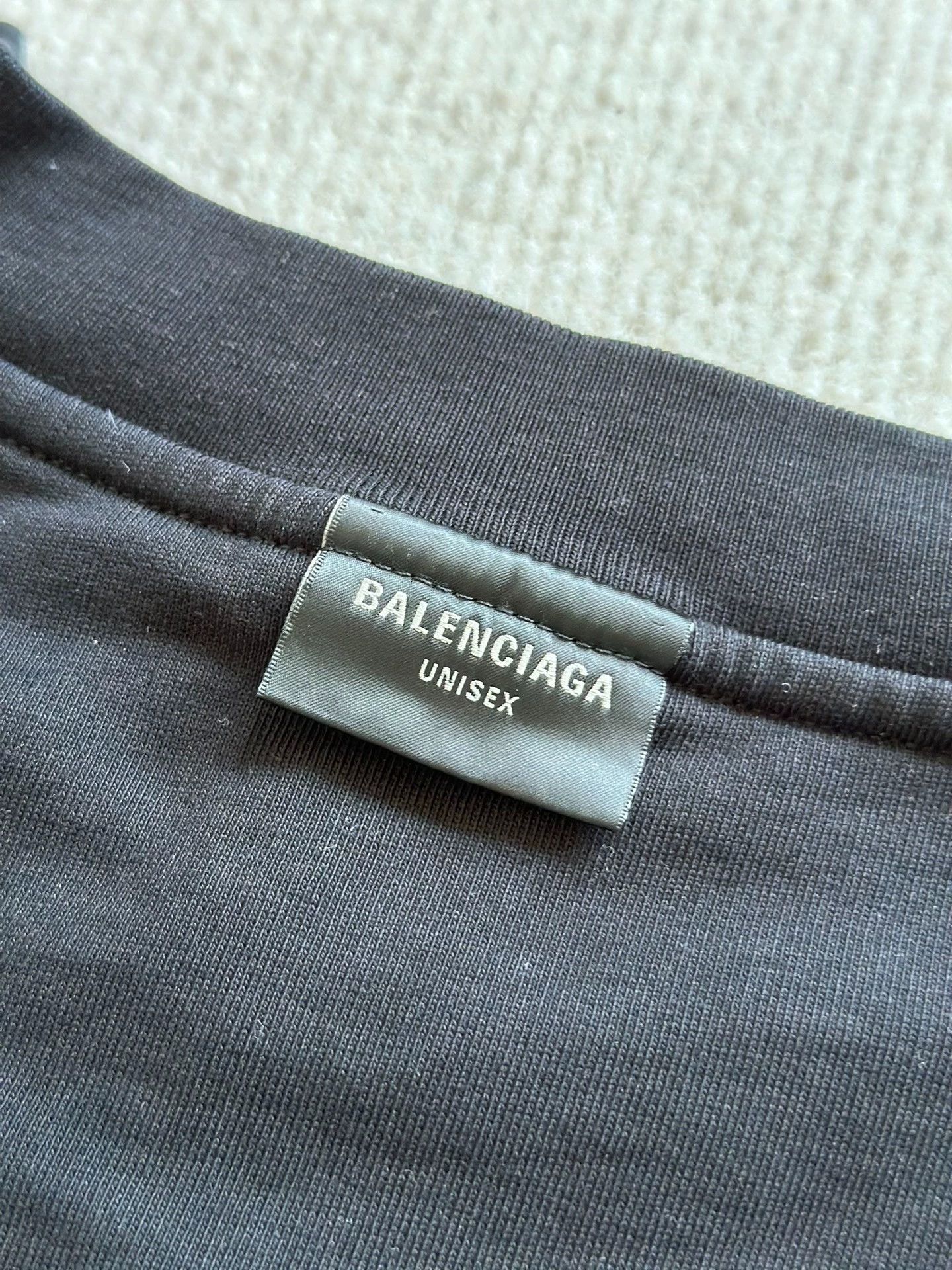 Balenciaga Balenciaga Mirror Logo Apple Embroidered Long Sleeve Size US M / EU 48-50 / 2 - 2 Thumbnail