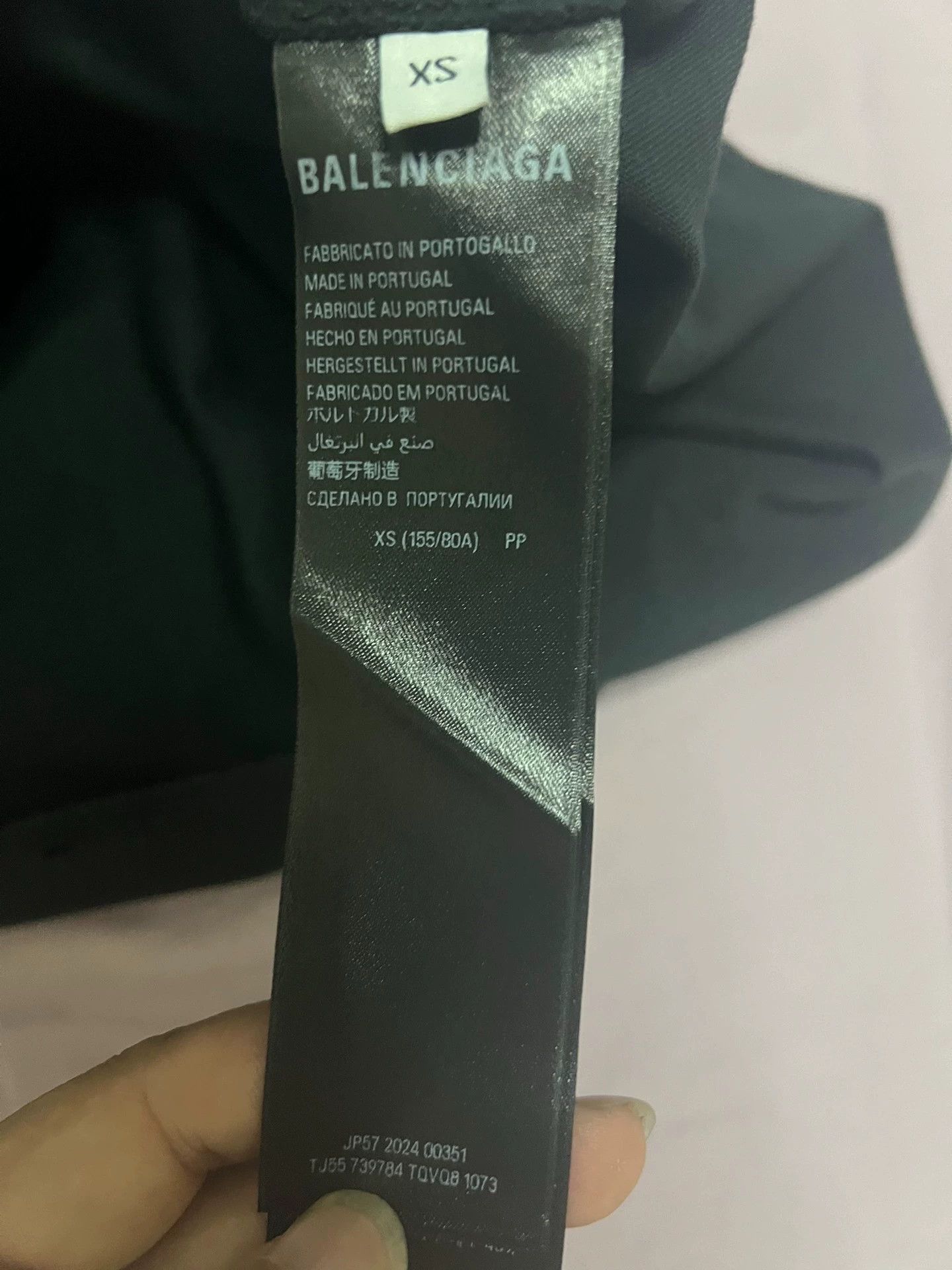 Balenciaga Balenciaga popular short sleeved adhesive tape Size US XS / EU 42 / 0 - 3 Thumbnail