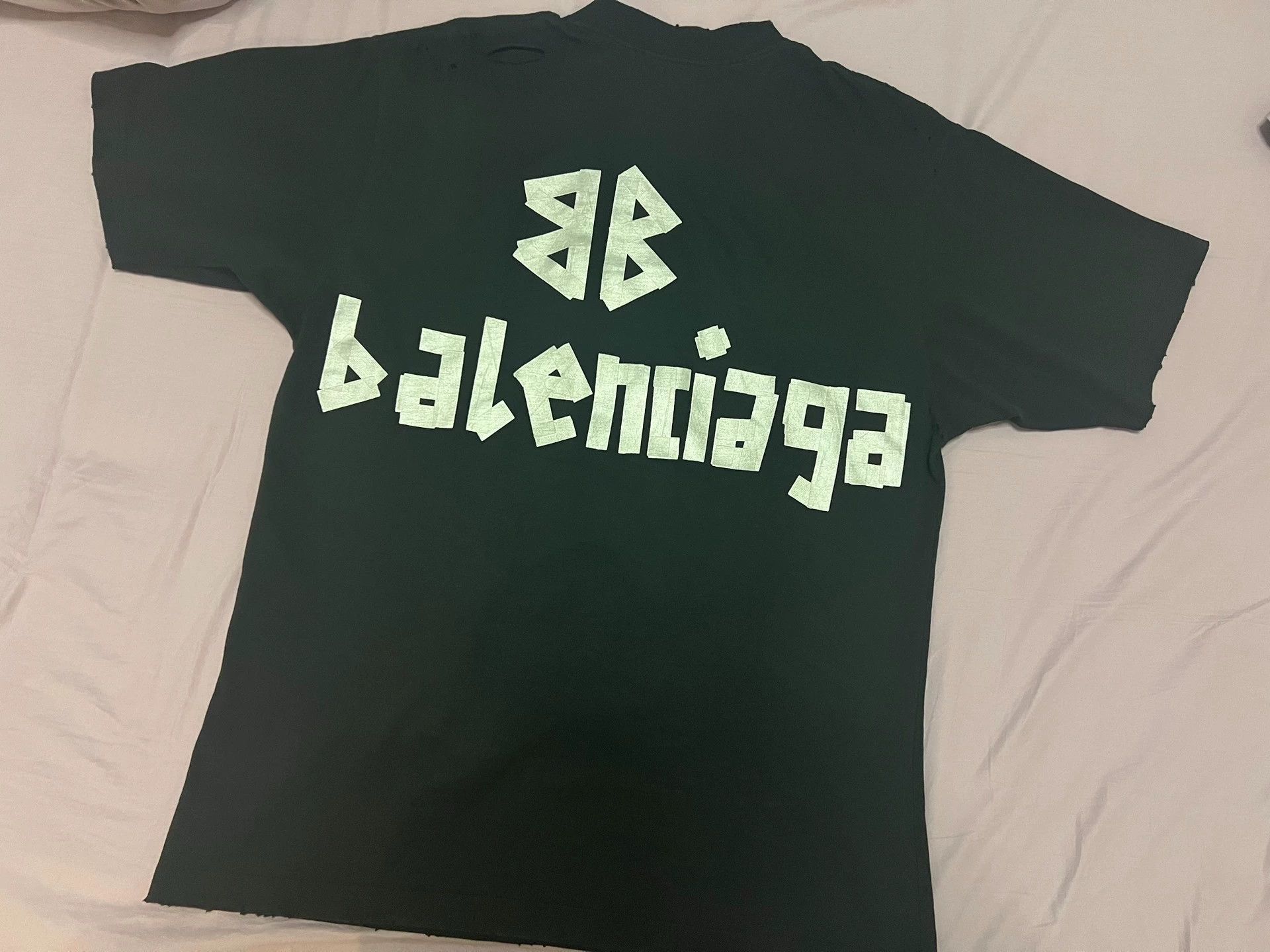 Balenciaga Balenciaga popular short sleeved adhesive tape Size US XS / EU 42 / 0 - 2 Thumbnail