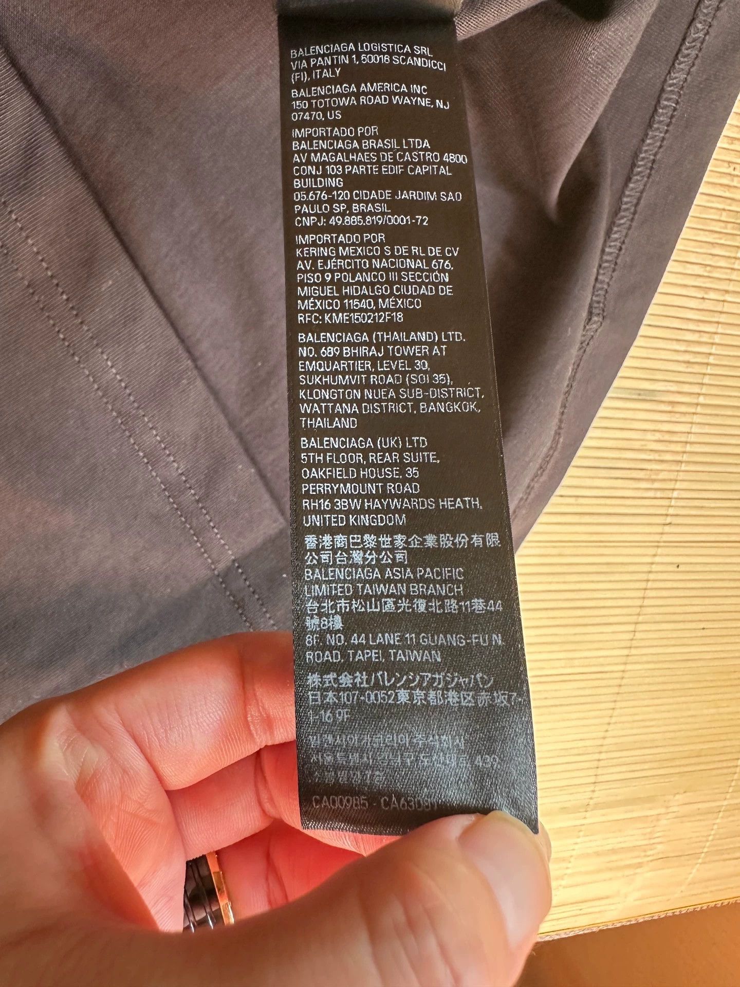 Balenciaga Balenciaga Reflective short sleeves Size US M / EU 48-50 / 2 - 8 Thumbnail
