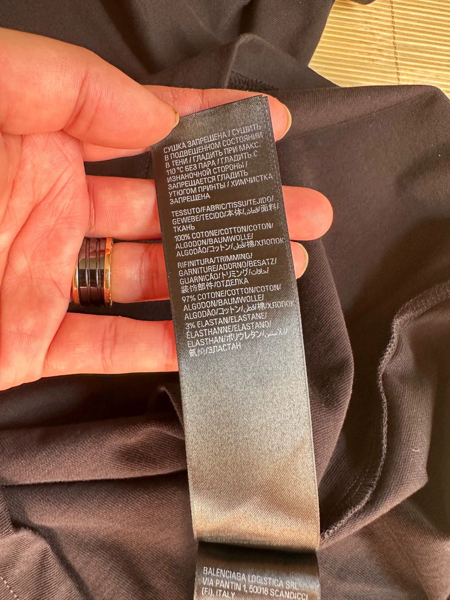 Balenciaga Balenciaga Reflective short sleeves Size US M / EU 48-50 / 2 - 7 Thumbnail