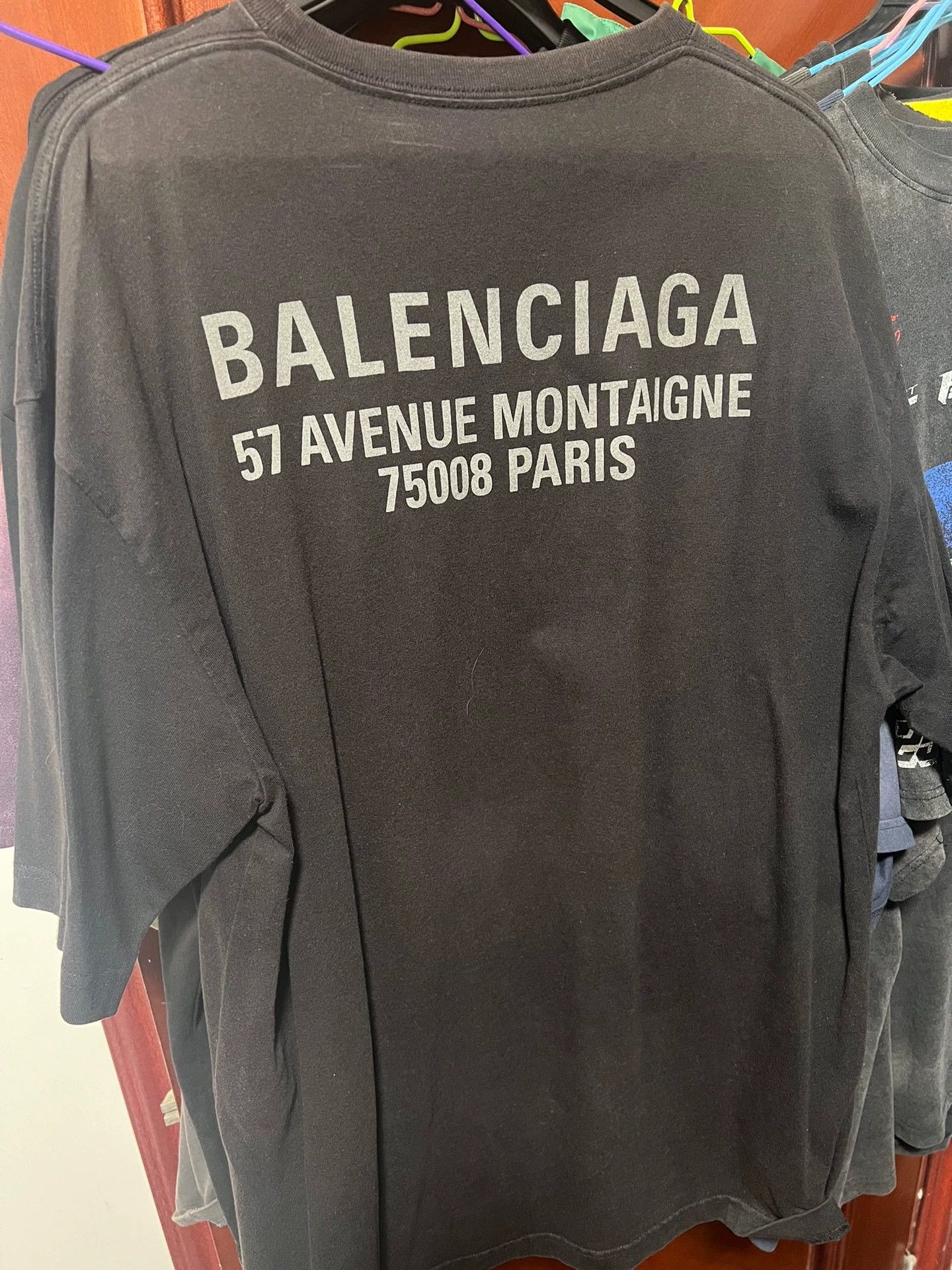 Balenciaga Balenciaga Newlogo short sleeved shirt Size US S / EU 44-46 / 1 - 3 Thumbnail