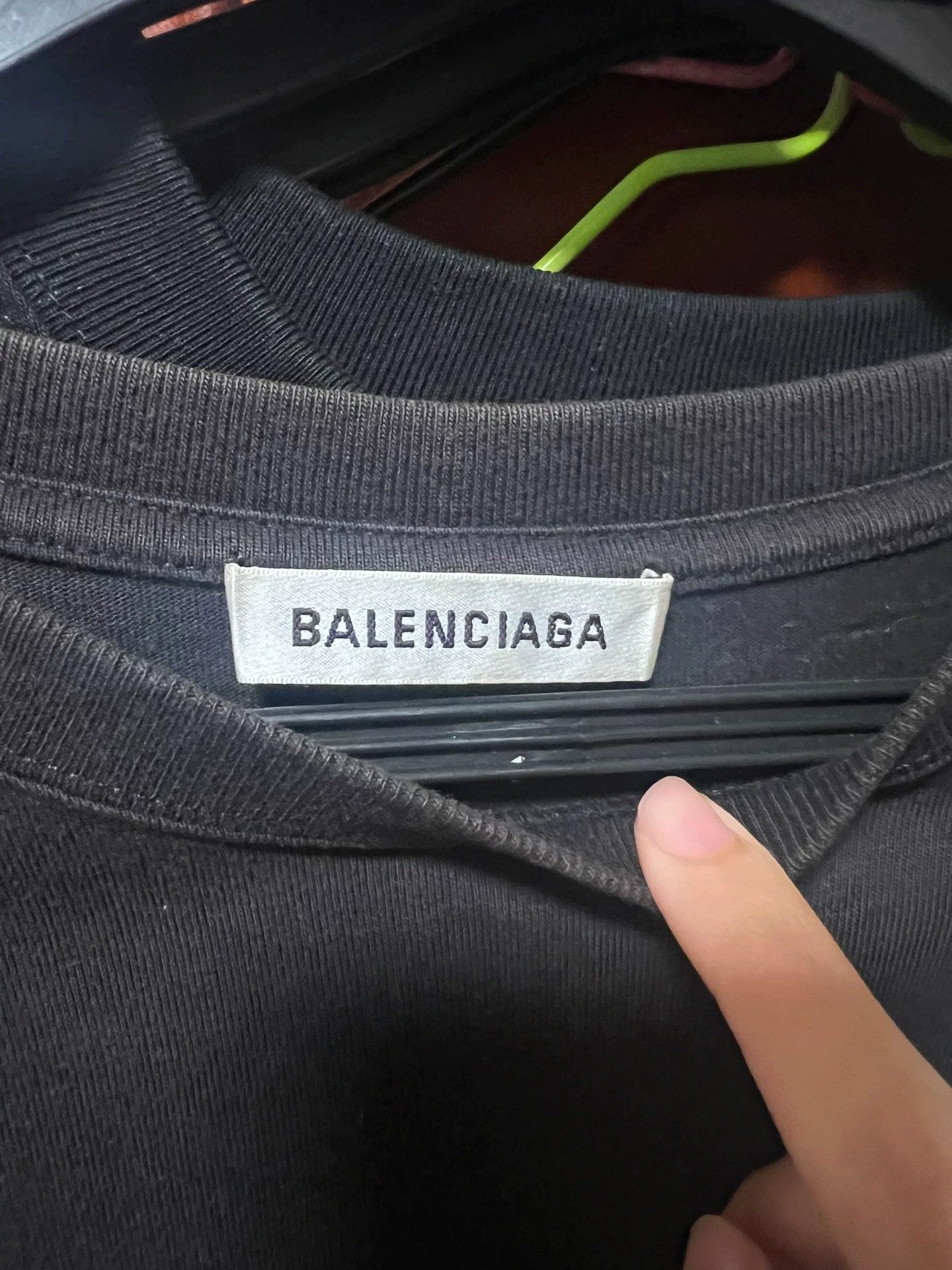 Balenciaga Balenciaga Newlogo short sleeved shirt Size US S / EU 44-46 / 1 - 4 Thumbnail