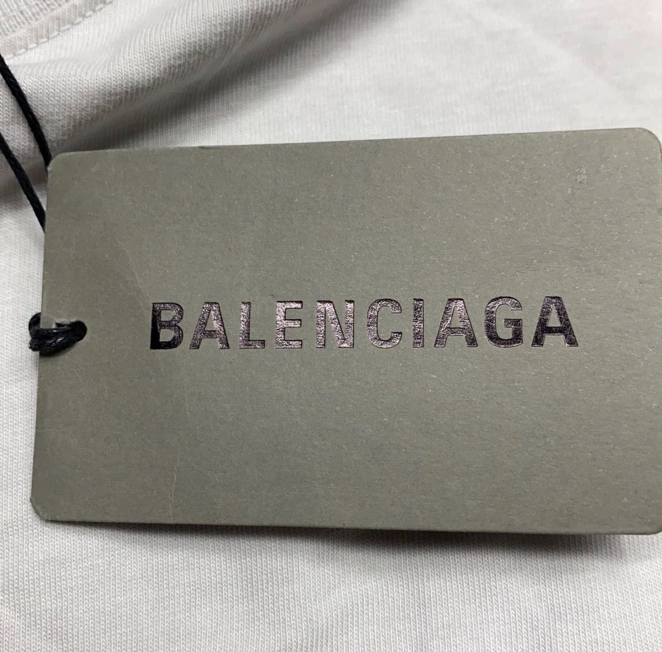 Balenciaga Balenciaga Batman Embroidered Washed and Used Short Sleeves Size US XS / EU 42 / 0 - 5 Thumbnail