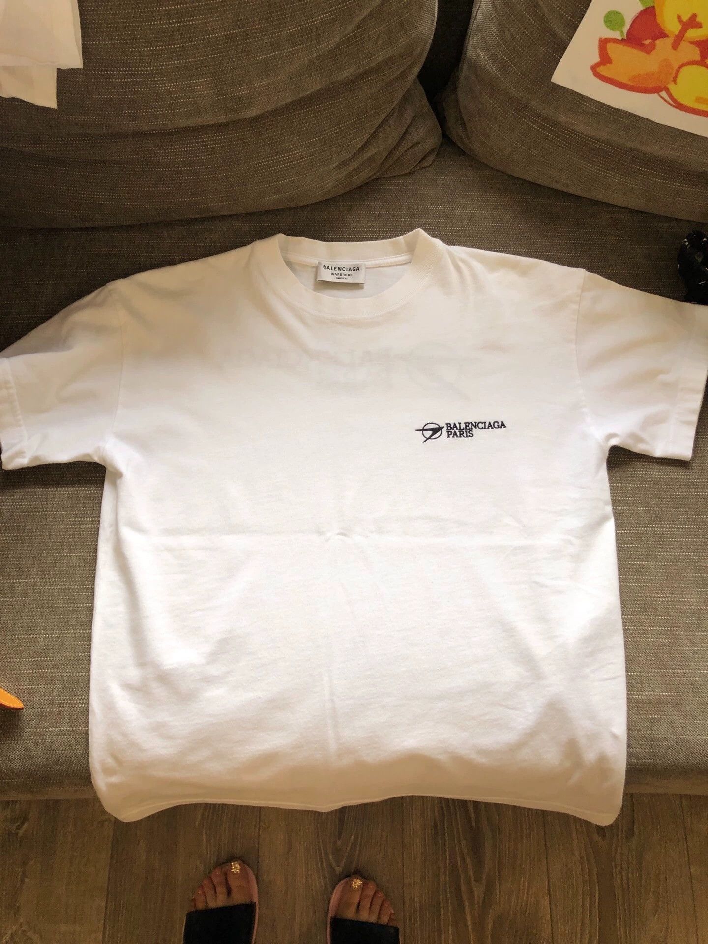 Balenciaga Balenciaga Racing Arrow Logo short sleeve shirt Size US XS / EU 42 / 0 - 2 Thumbnail
