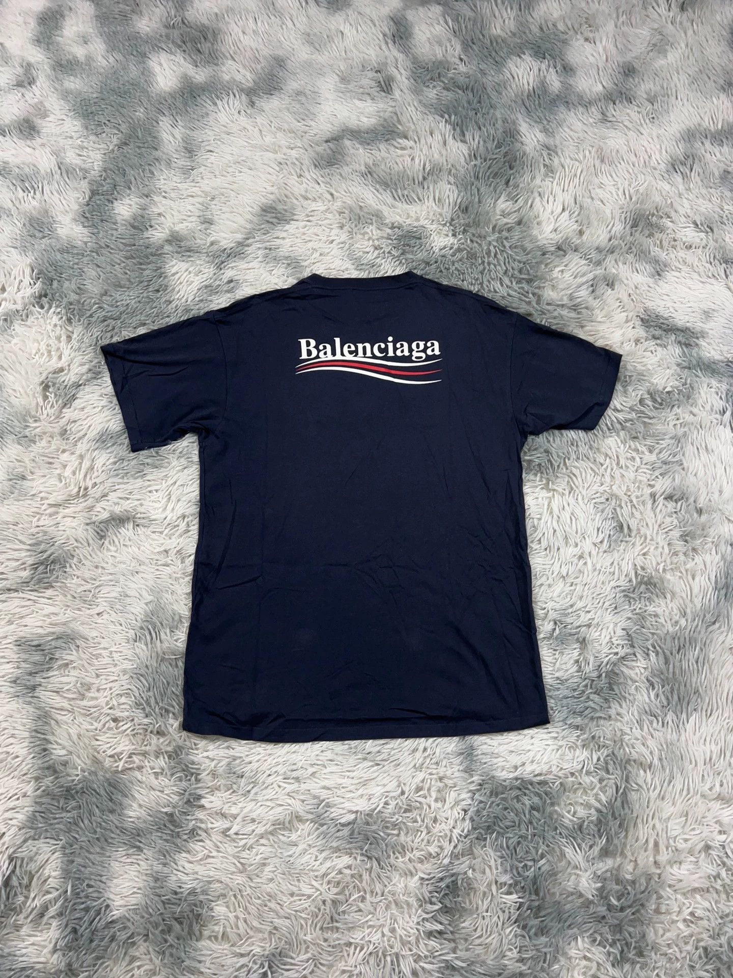 Balenciaga Balenciaga Wave Short Sleeves Size US XXS / EU 40 - 2 Thumbnail