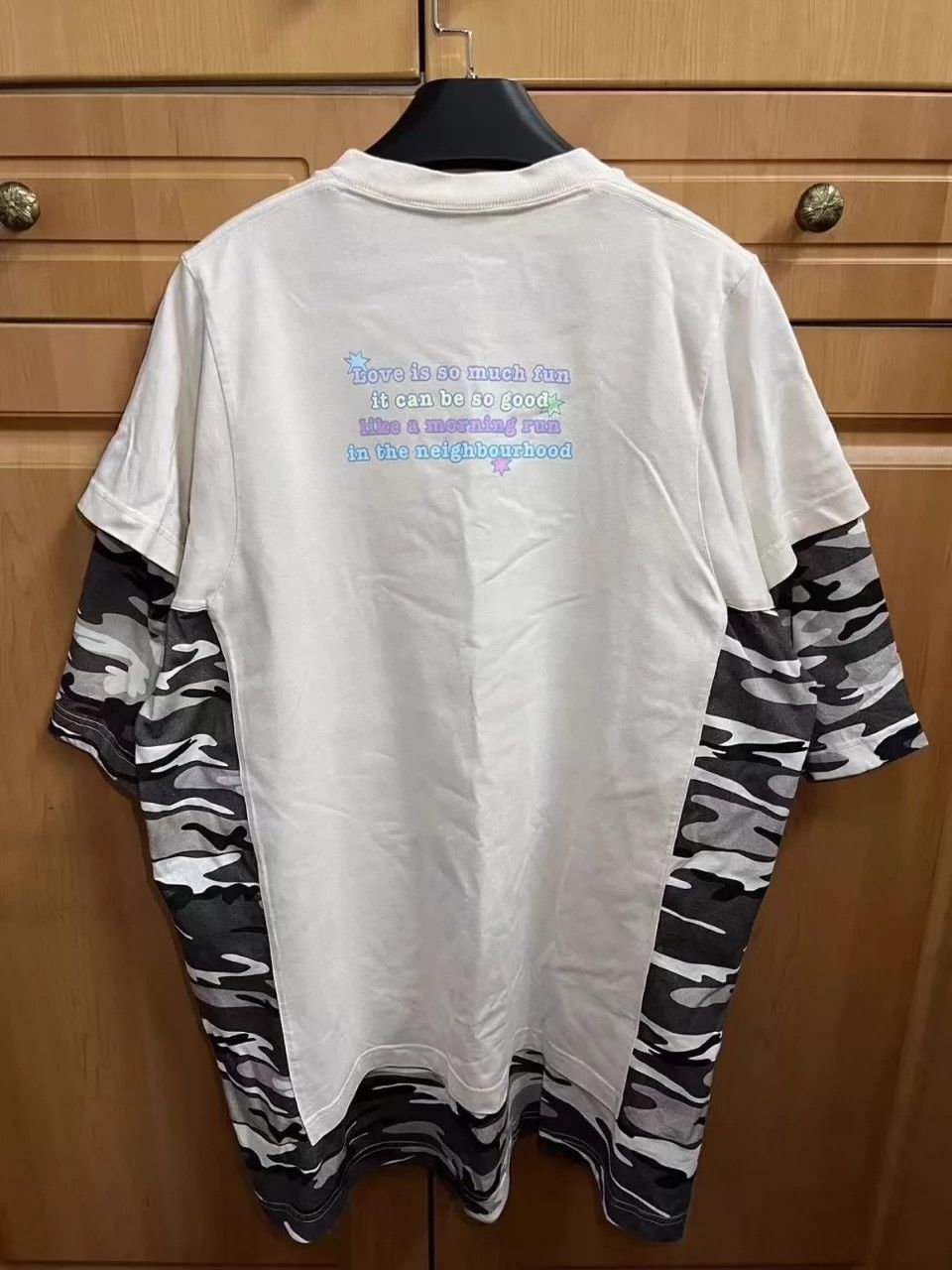 Balenciaga Balenciaga Dreamy Bear Fake Two Short Sleeves Size US XS / EU 42 / 0 - 4 Thumbnail