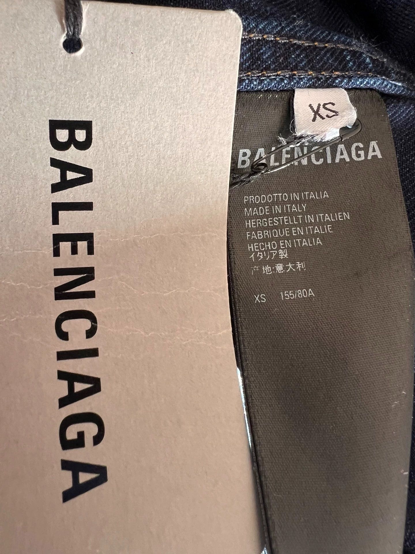 Balenciaga Balenciaga denim clothing jacket Size US XS / EU 42 / 0 - 6 Thumbnail