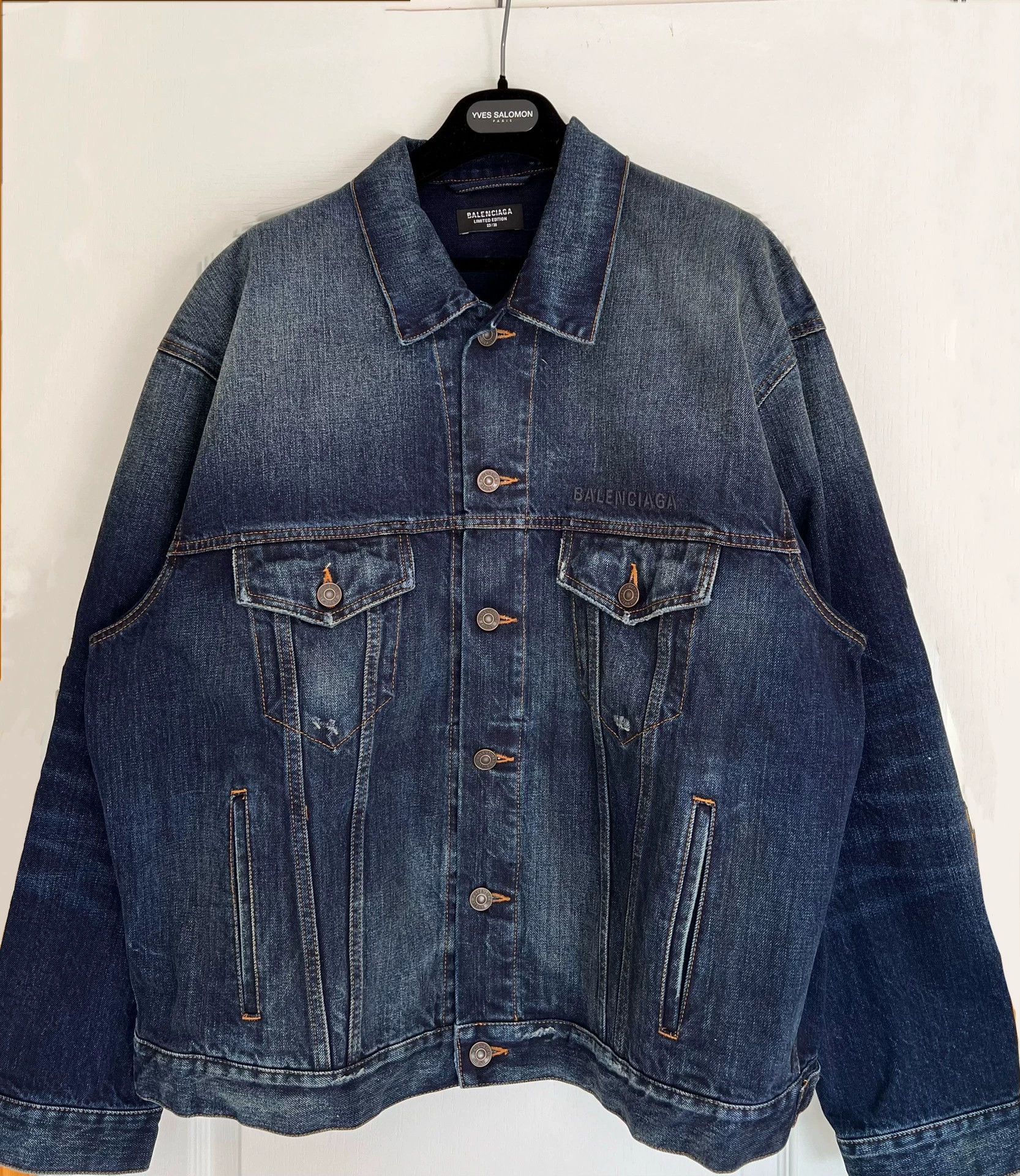 Balenciaga Balenciaga denim clothing jacket Size US XS / EU 42 / 0 - 2 Thumbnail