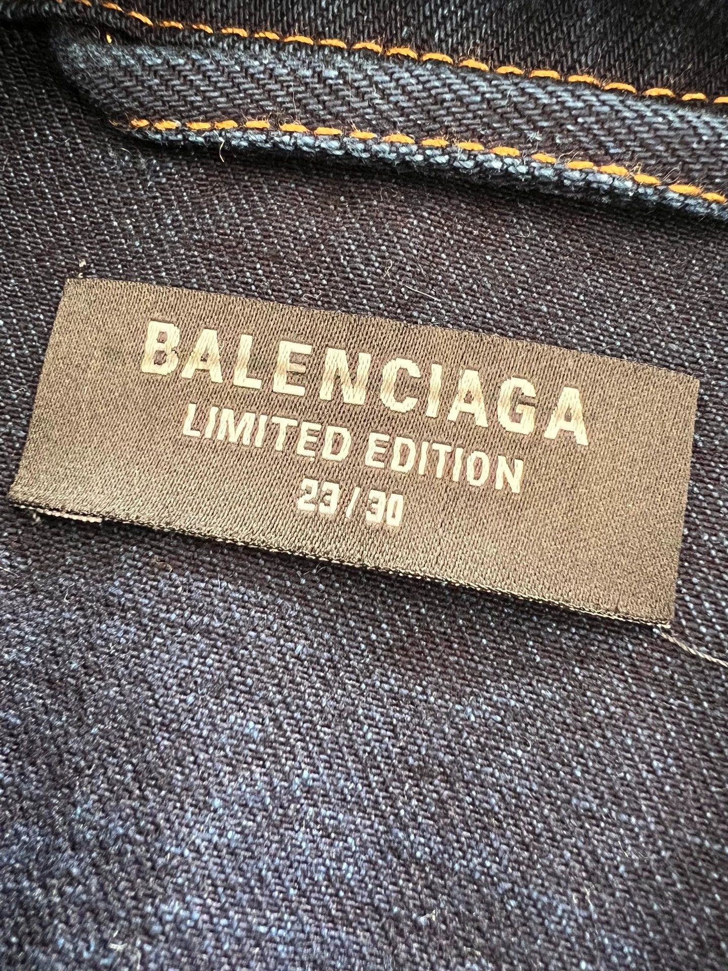 Balenciaga Balenciaga denim clothing jacket Size US XS / EU 42 / 0 - 5 Thumbnail