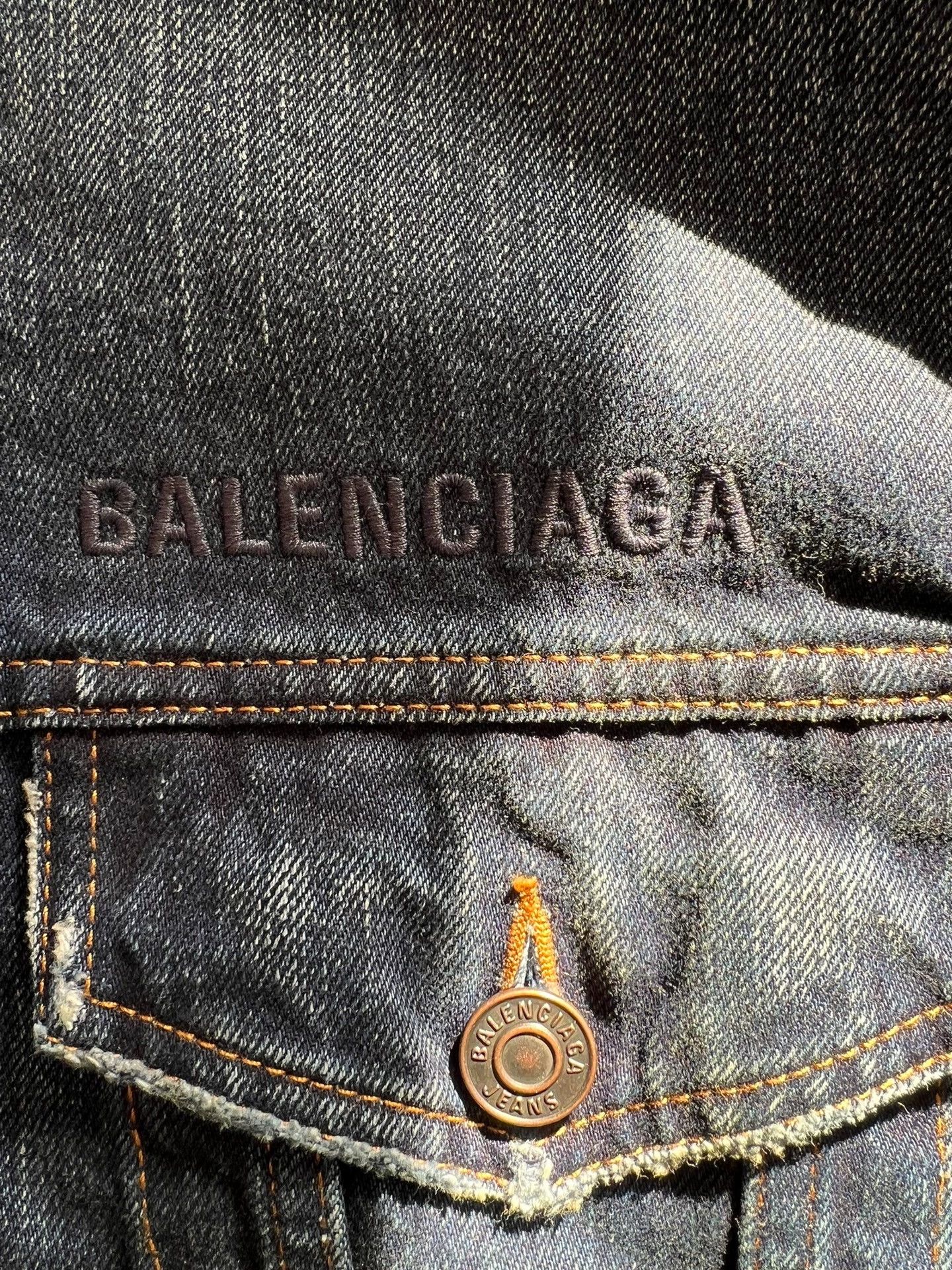 Balenciaga Balenciaga denim clothing jacket Size US XS / EU 42 / 0 - 8 Thumbnail